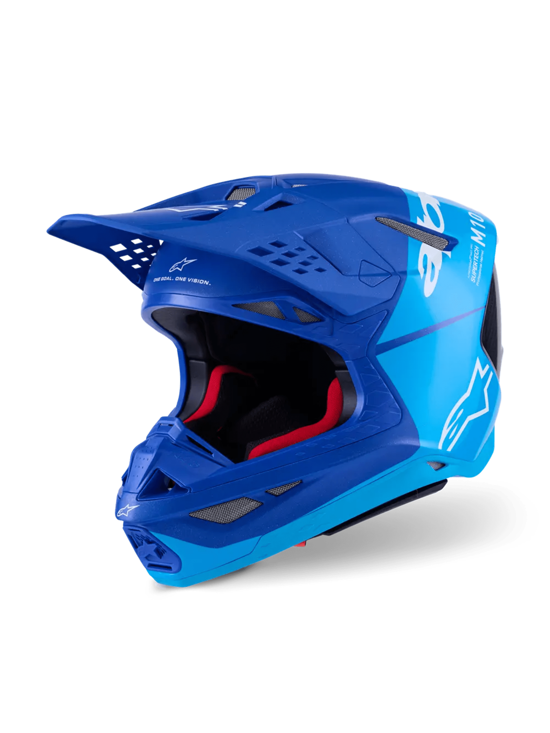 Alpinestars SM10 Flood MIPS Helm - Blau - Alpinestars - Motocross Parts