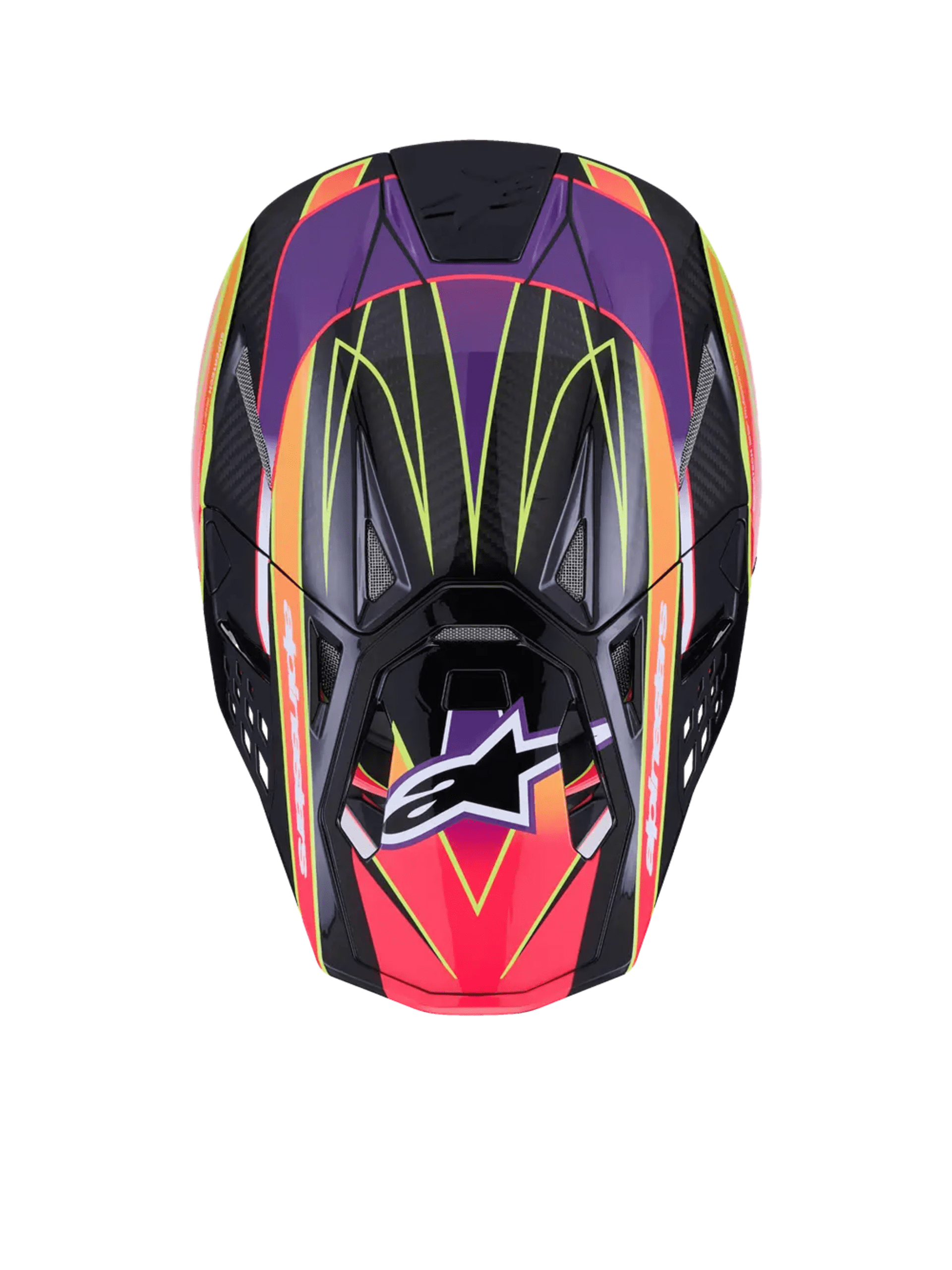 Alpinestars SM10 Era MIPS Hjälm - Rosa/Violett/Gul - Alpinestars