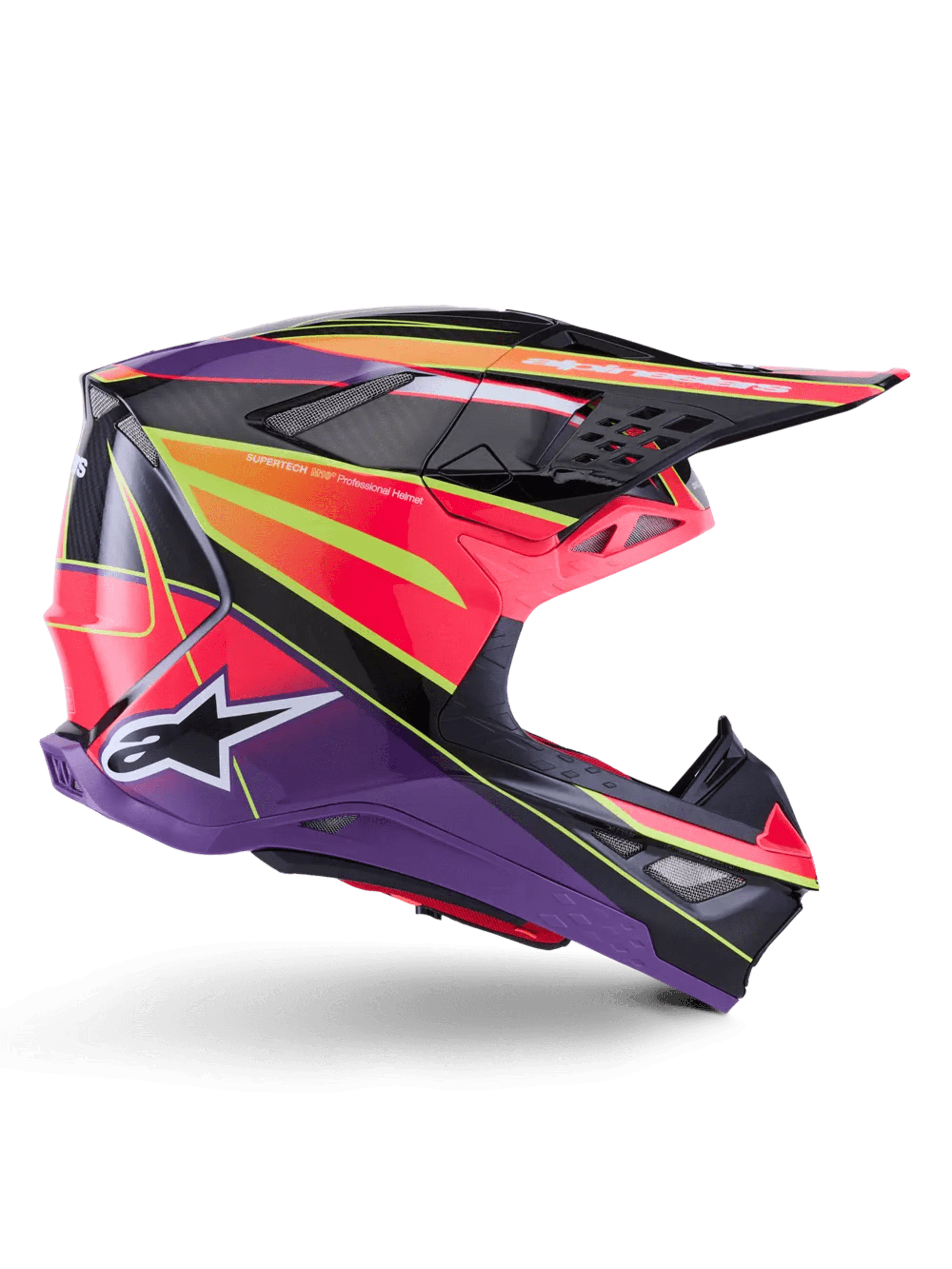 Alpinestars SM10 Era MIPS Helm - Rosa/Violett/Gelb - Alpinestars
