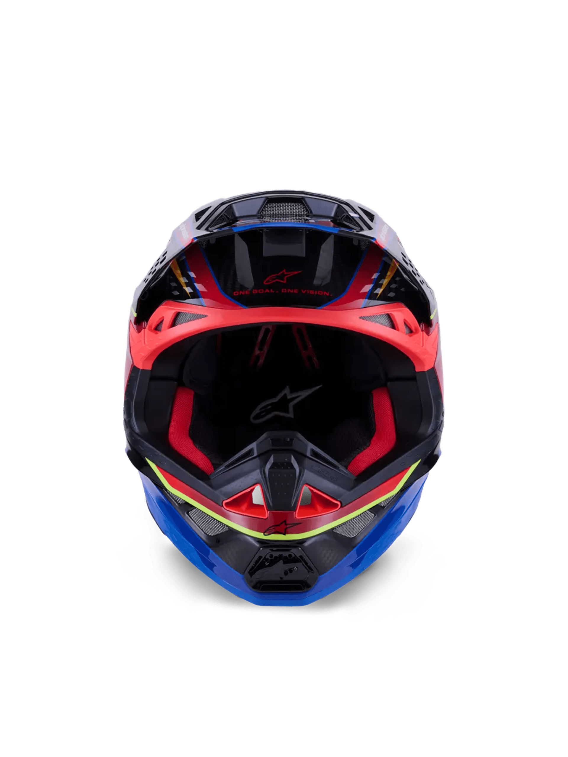 Alpinestars SM10 Era MIPS Hjälm - Blå/Röd/Gul - Alpinestars