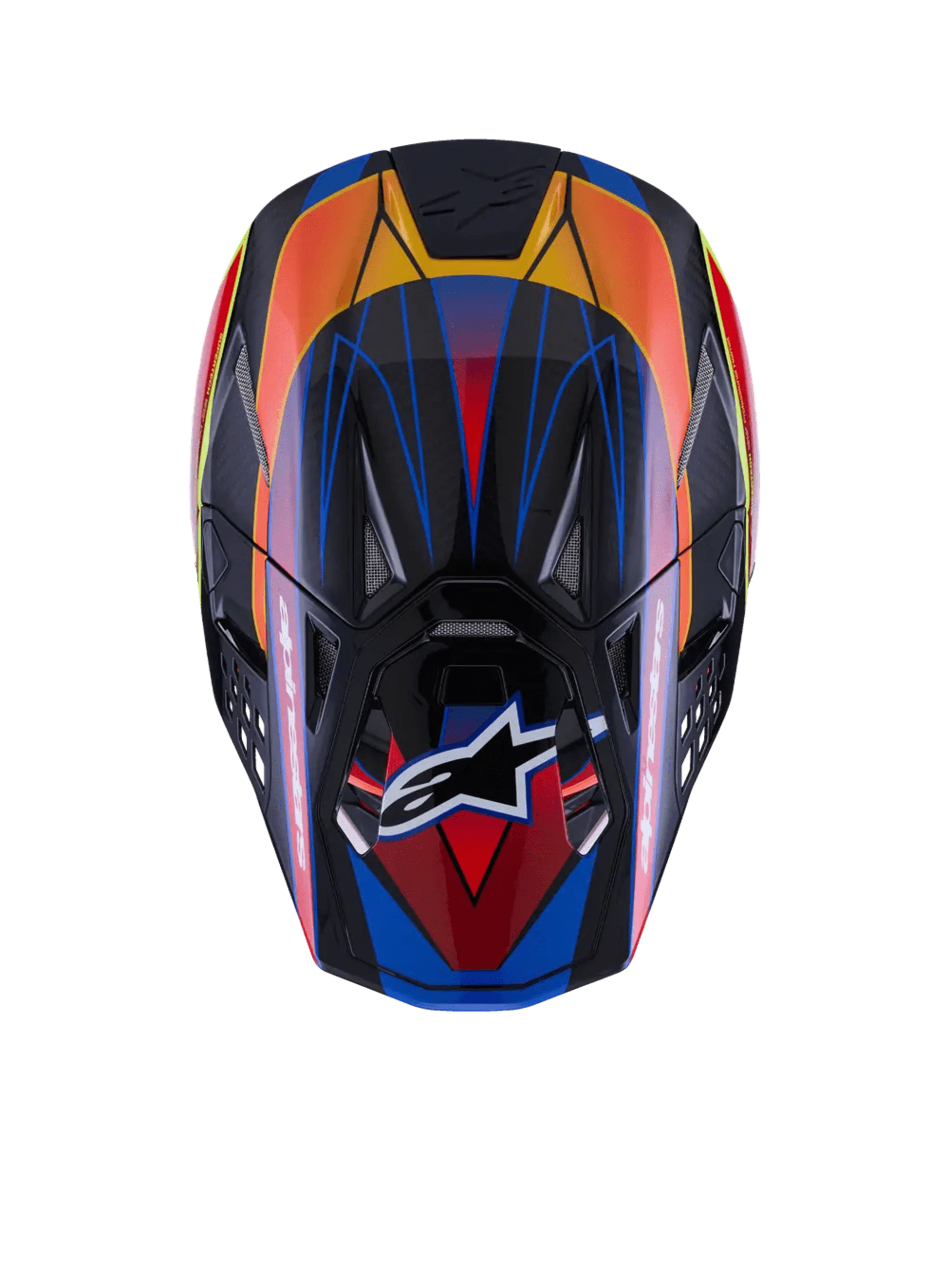 Alpinestars SM10 Era MIPS Helmet - Bleu/Rouge/Jaune - Alpinestars