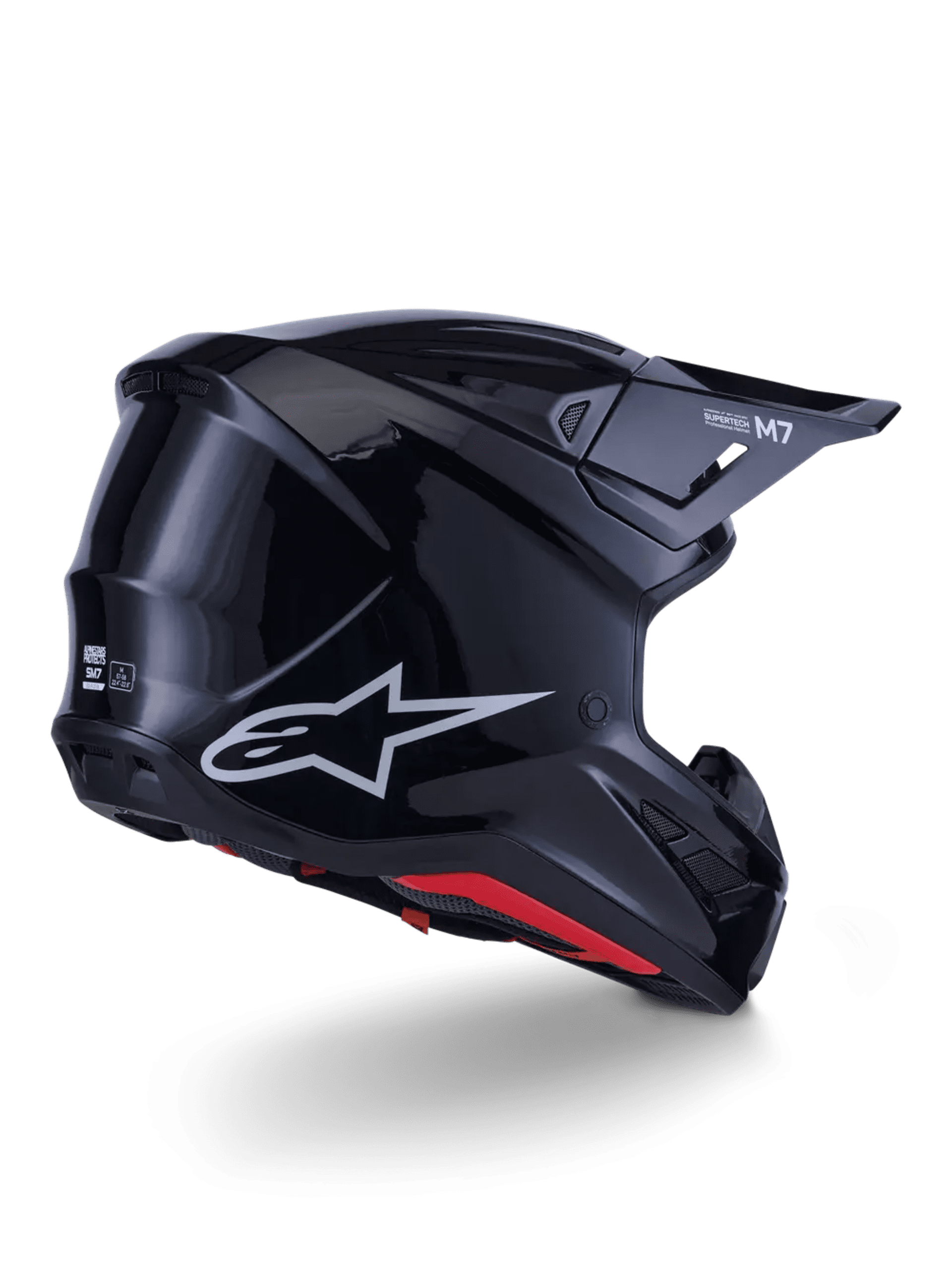 Casque Alpinestars SM7 - Noir brillant - Alpinestars