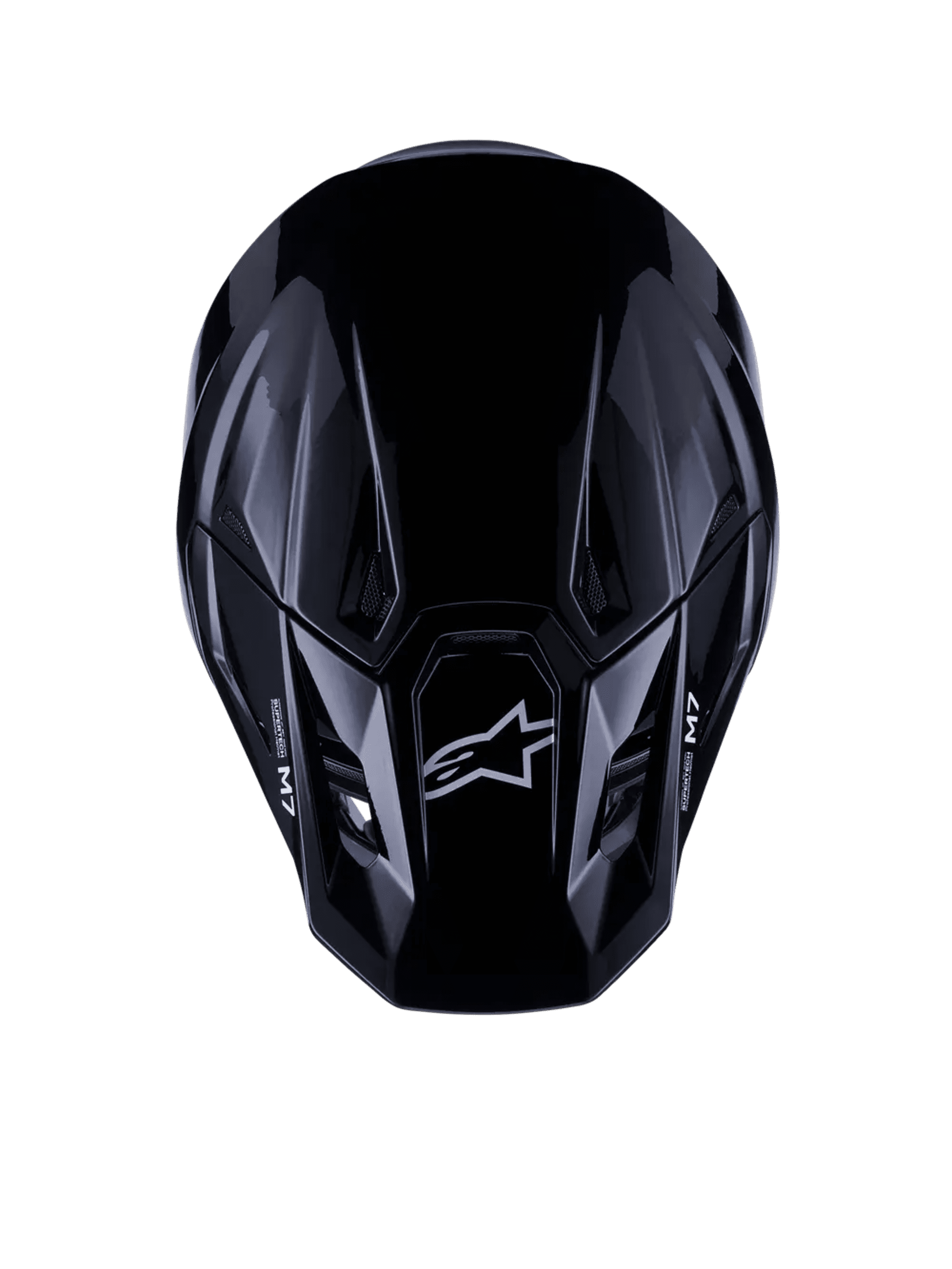 Alpinestars SM7 Helm - Schwarzer Glanz - Alpinestars
