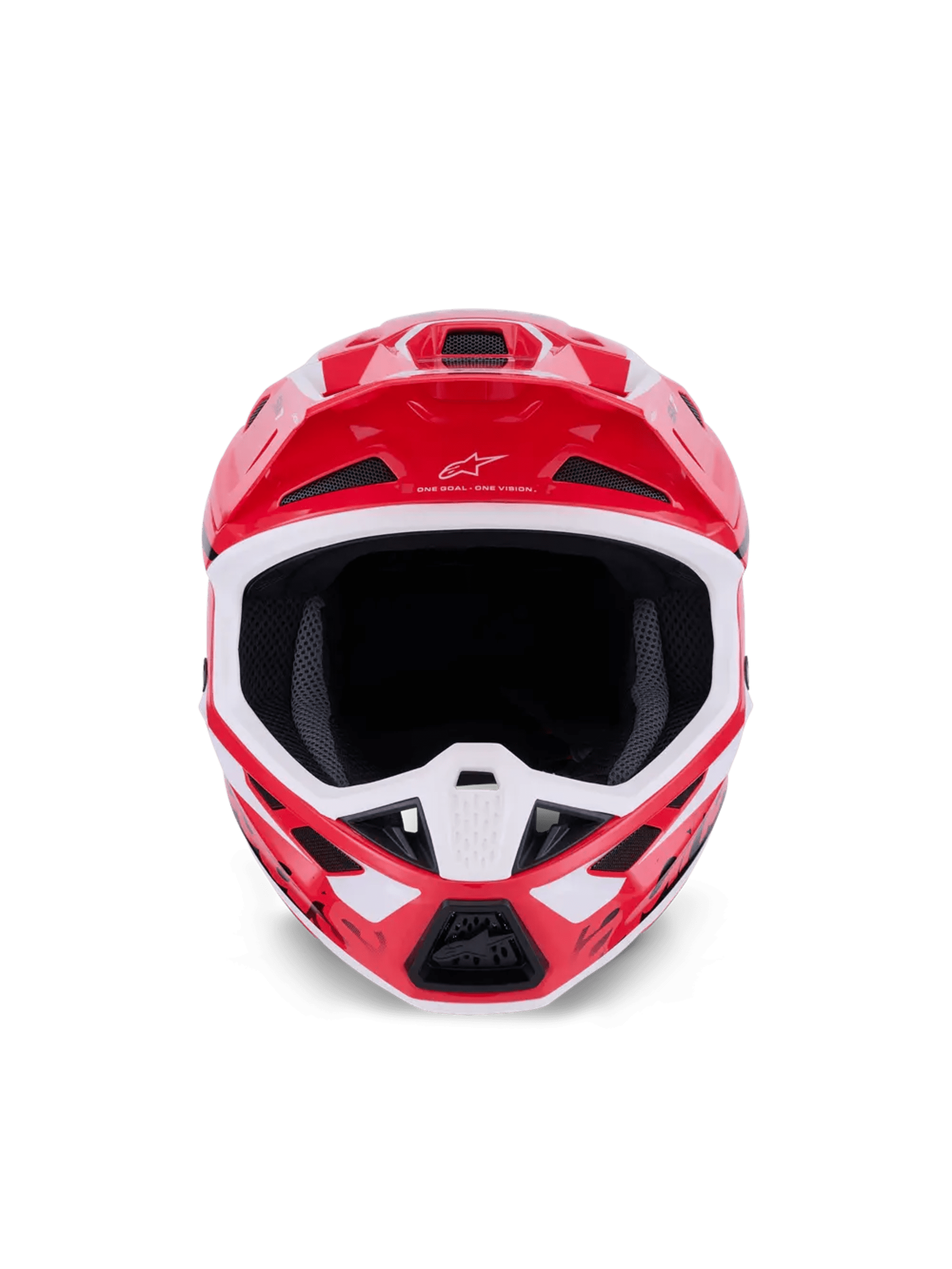 Alpinestars SM7 Deed Helmet - Red/Black/White - Alpinestars