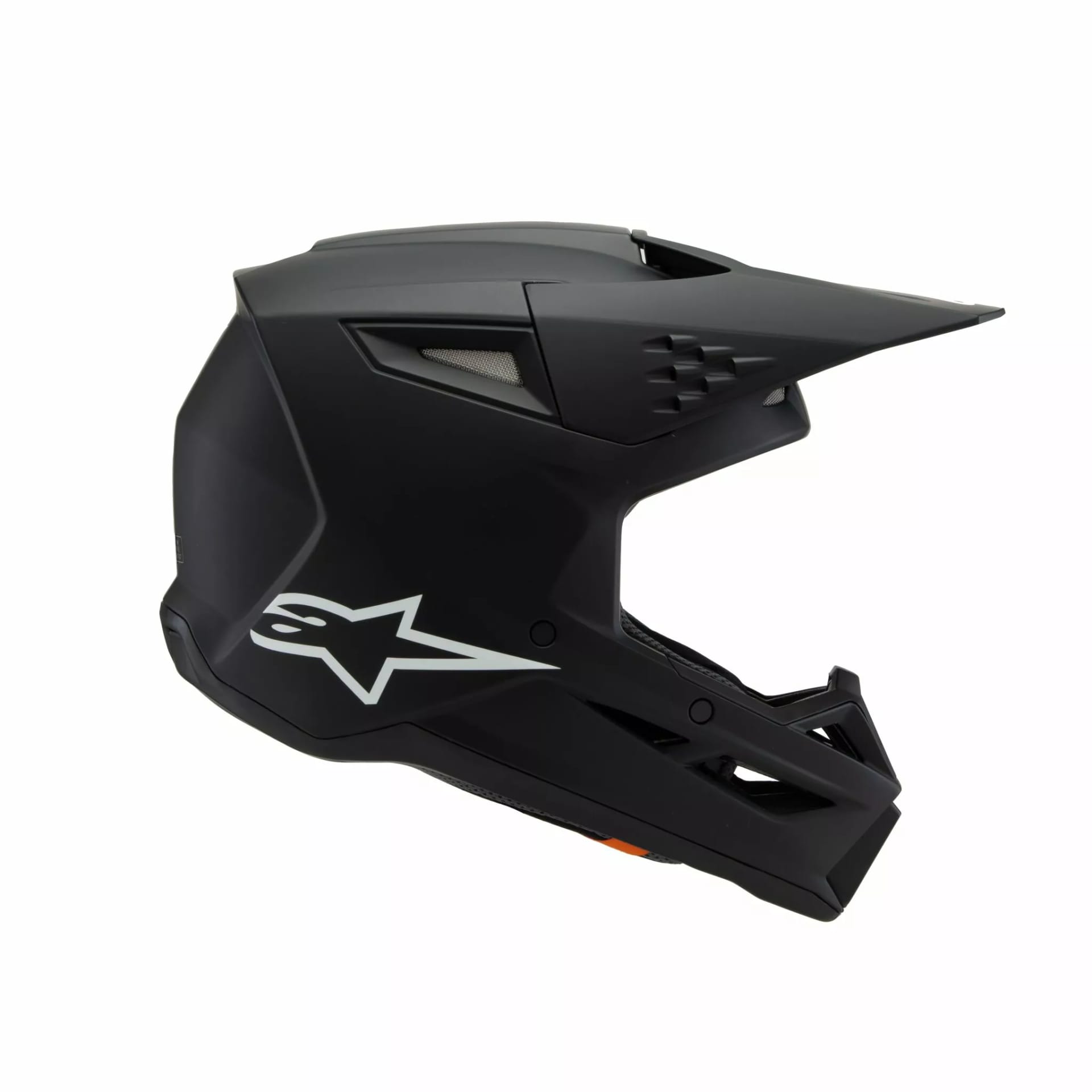 Alpinestars SM3 Børnehjelm - Solid sort - Alpinestars