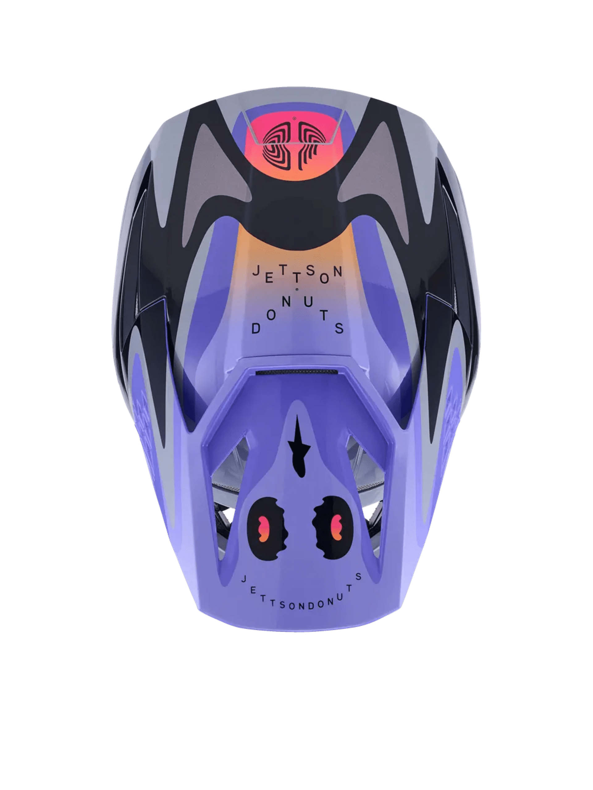 Alpinestars SM3 Jettson Helm - Grau/Violett - Alpinestars