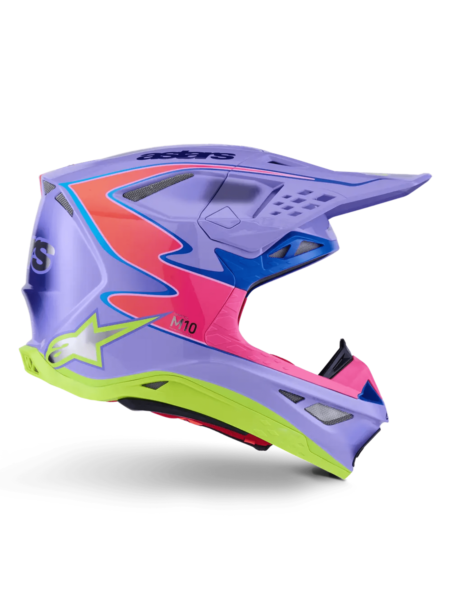 Alpinestars SM10 Jett MIPS Hjälm - Lila/Rosa - Alpinestars