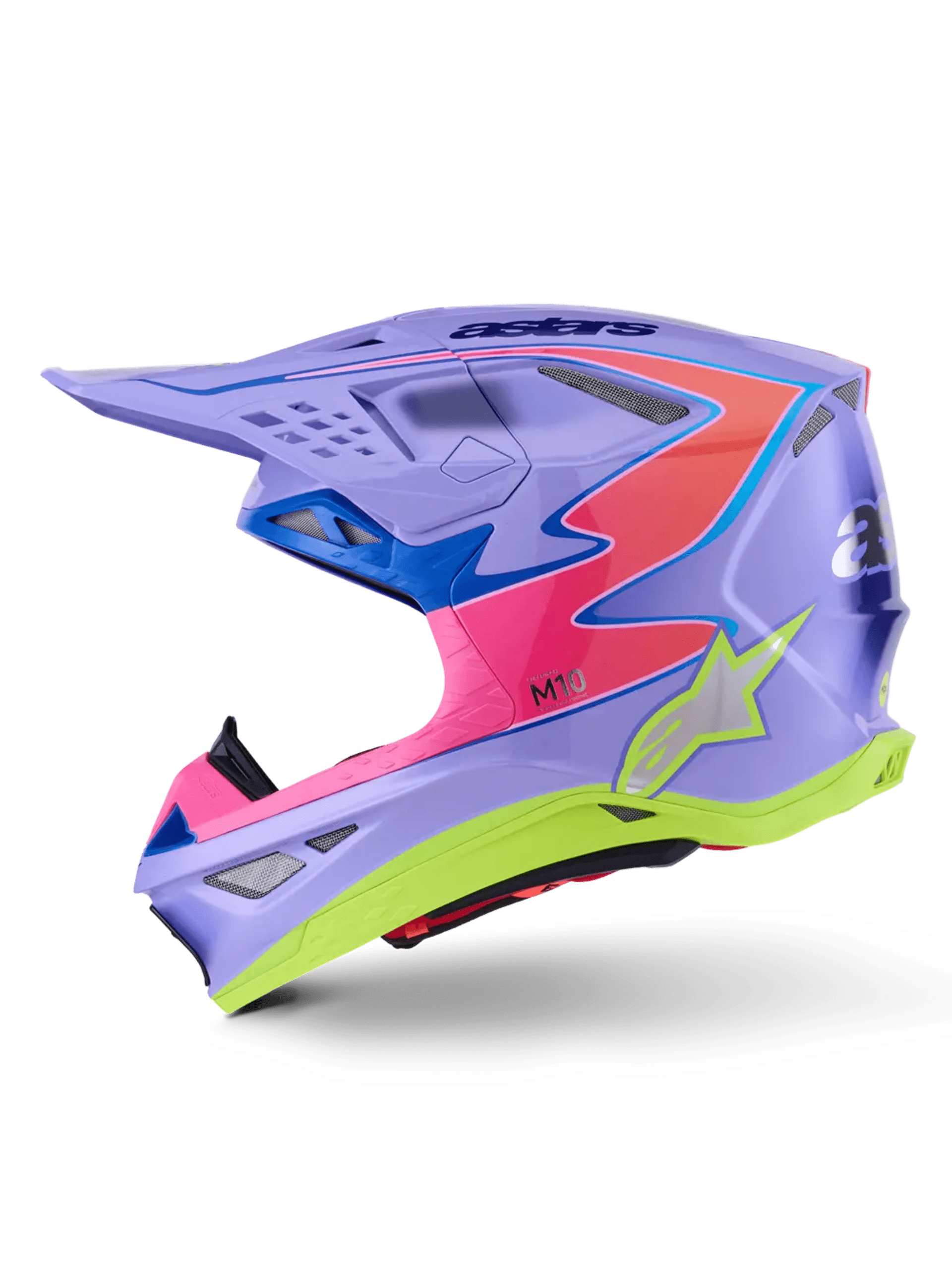 Alpinestars SM10 Jett MIPS-Helm - Lila/Rosa - Alpinestars
