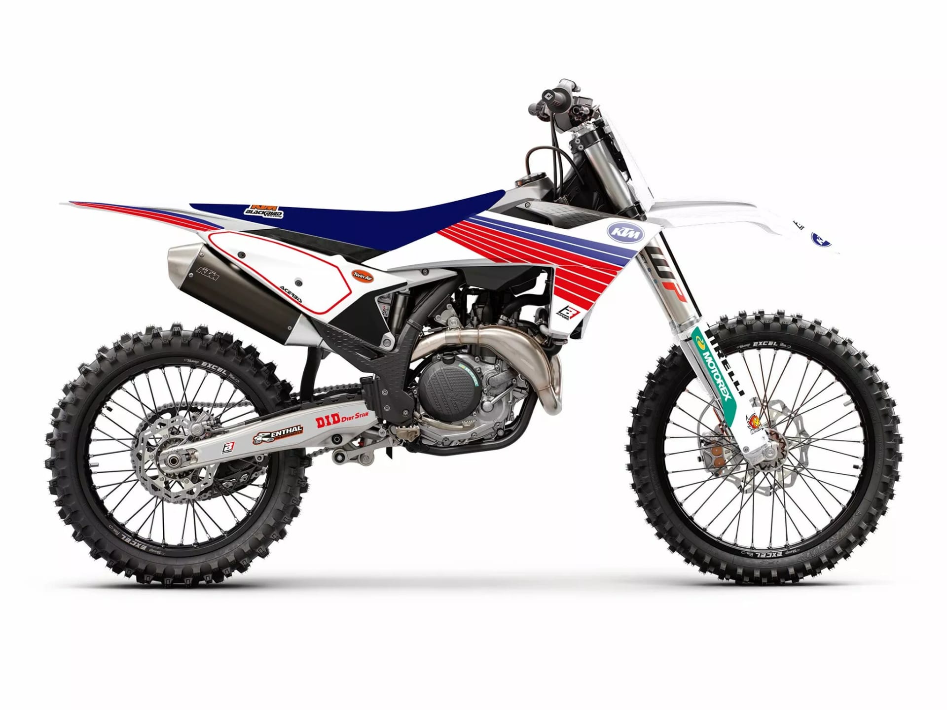 Blackbird Racing Graphic Kit Retro avec Seat Cover KTM 2023-2023 - Blackbird