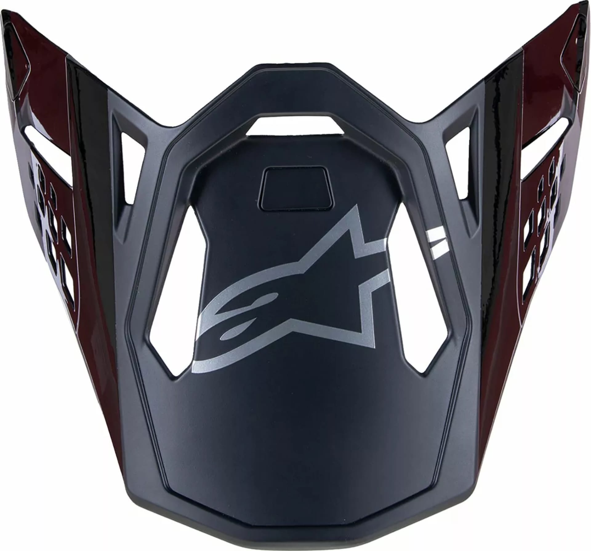 Alpinestars Supertech M10 Helm Visier - Ruhm Carbon - Alpinestars - Motocross Parts