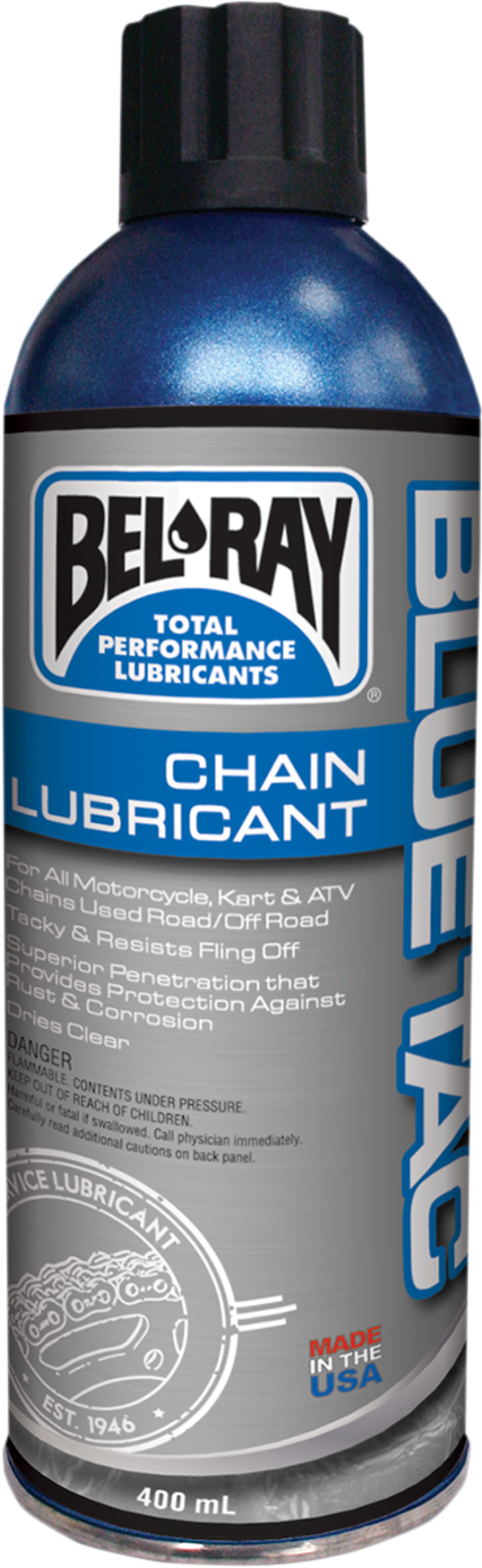 Bel-ray kædespray Blue Tac 400ml - Bel-ray - Motocross Parts