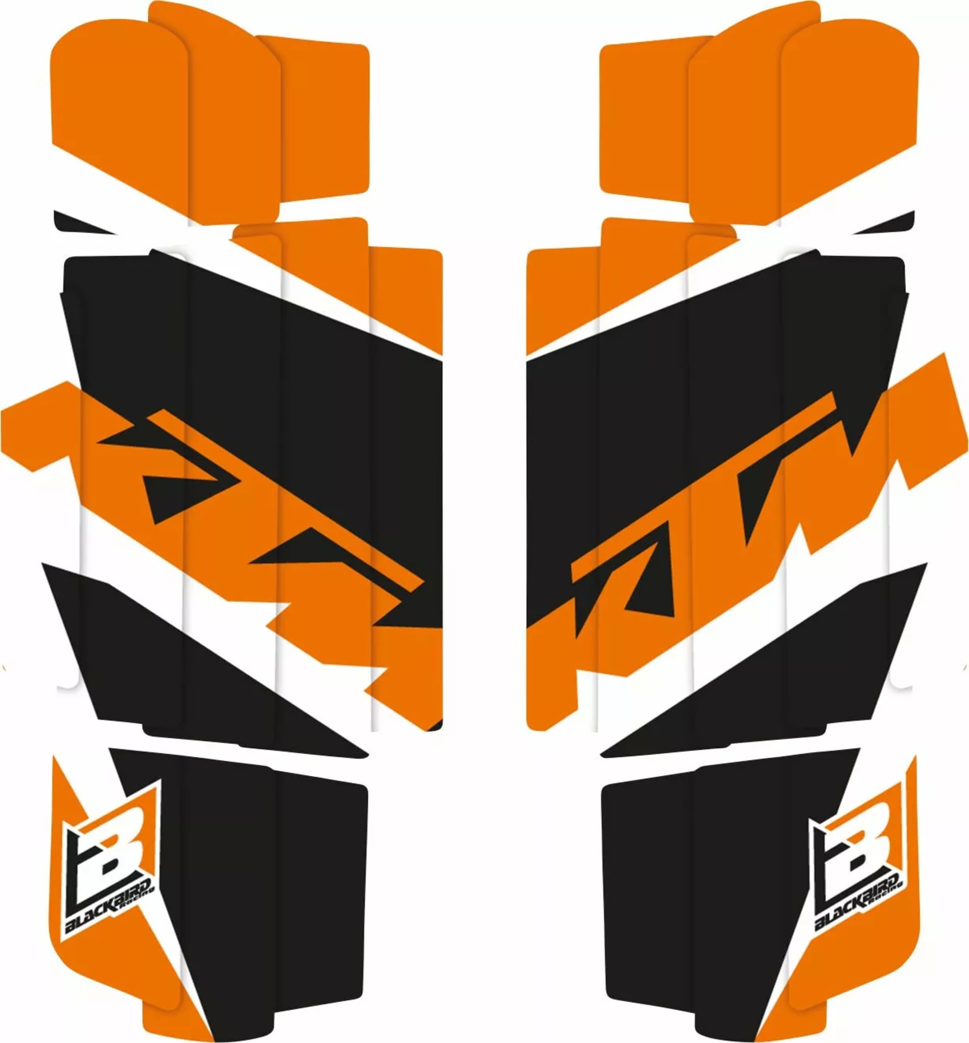 Blackbird Racing Dream Rad Louver-klistermærker KTM 2023-2023 - Blackbird - Motocross Parts