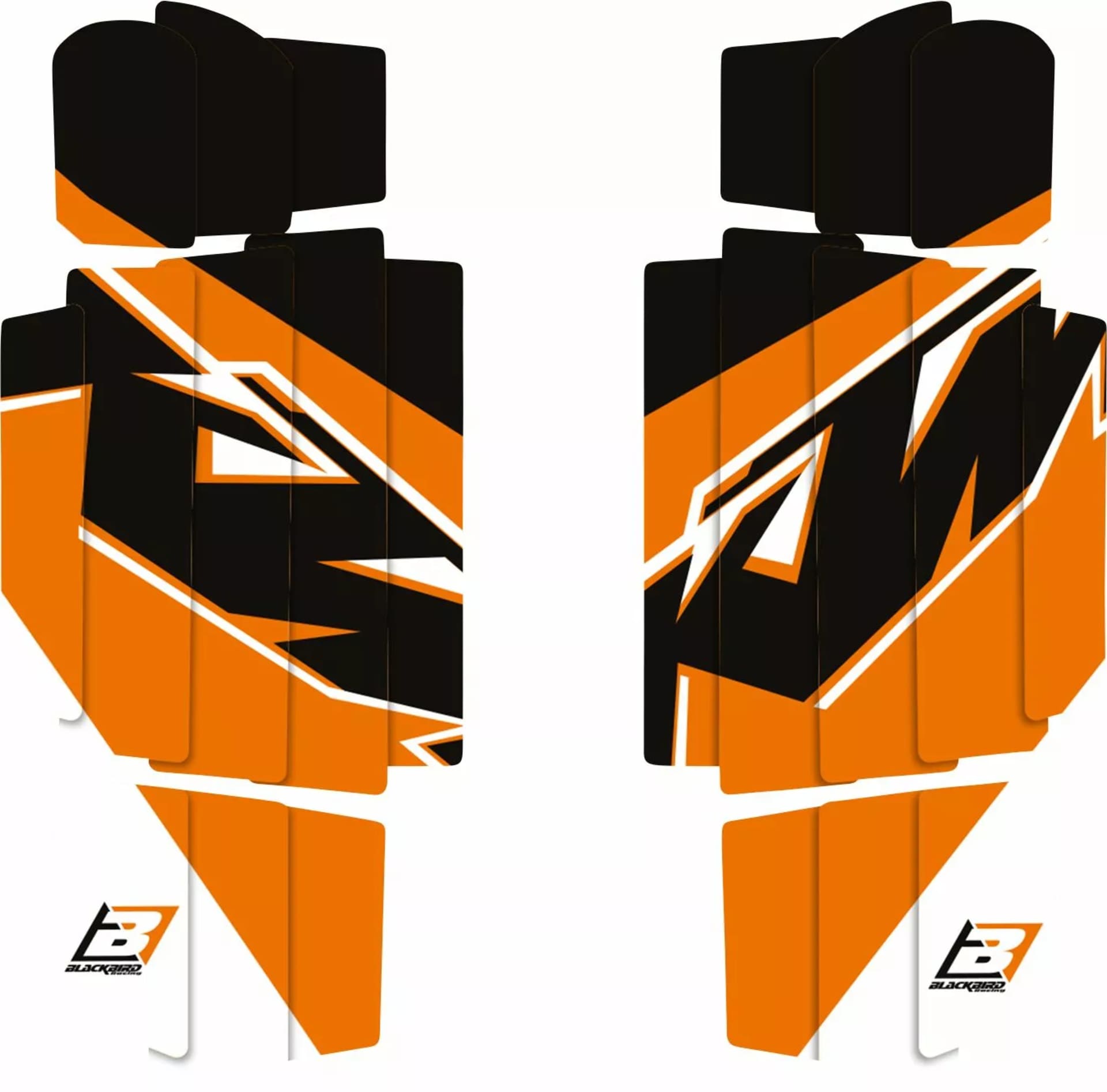 Blackbird Racing Trophy Rad Louvers KTM 2023-2023 - Blackbird - Motocross Parts