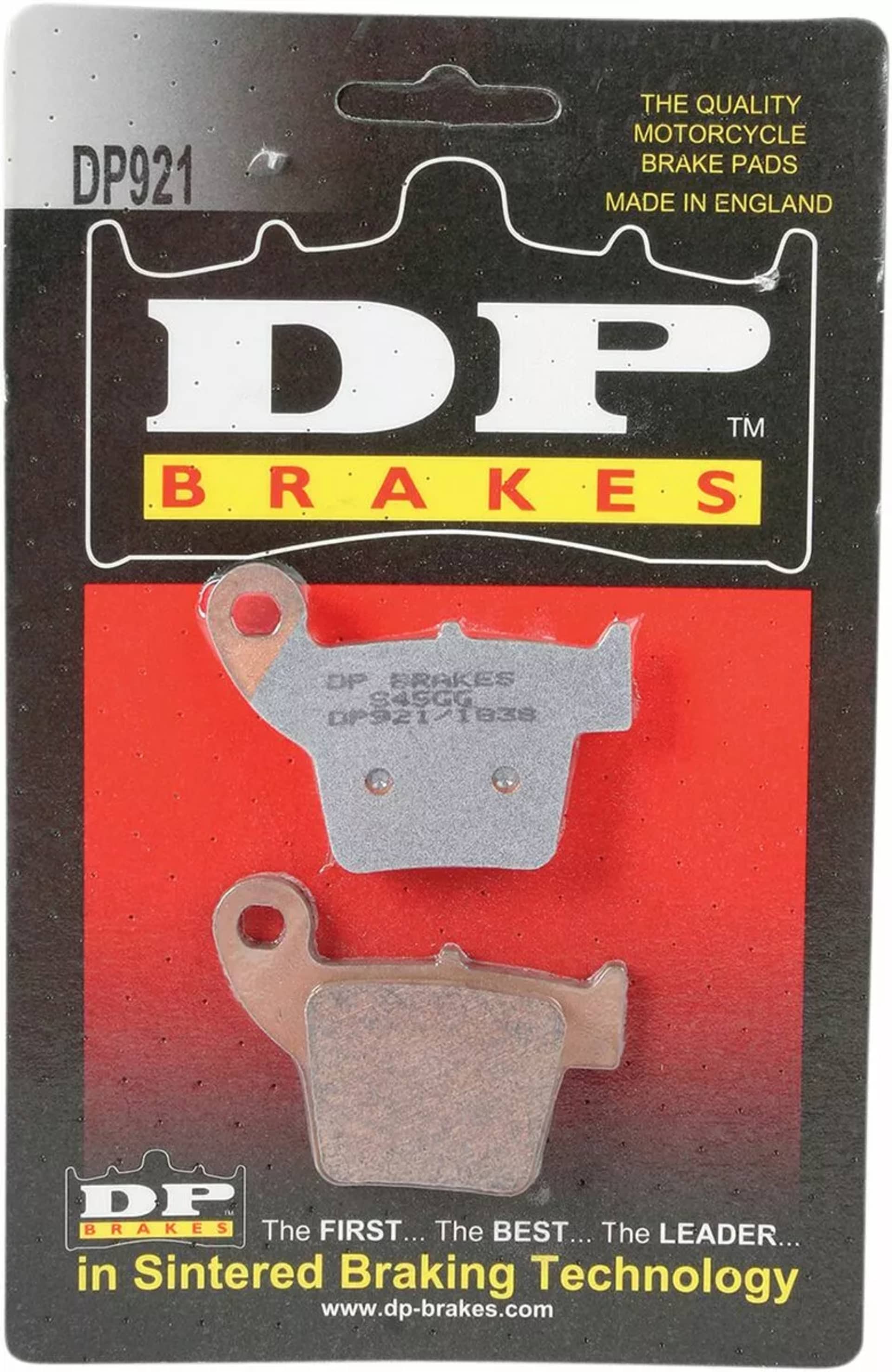 Plaquettes de frein frittées Dp Brakes Standard DP Honda 2002-.... - DP BRAKES