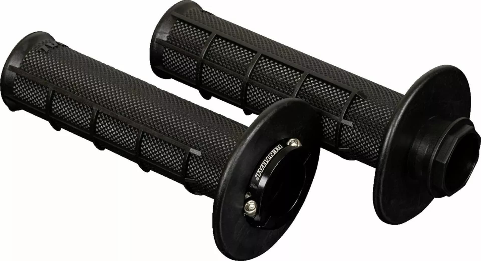 Renthal MX R-Works Lock-On Grips - Half Waffle ULTRATACKY - Renthal