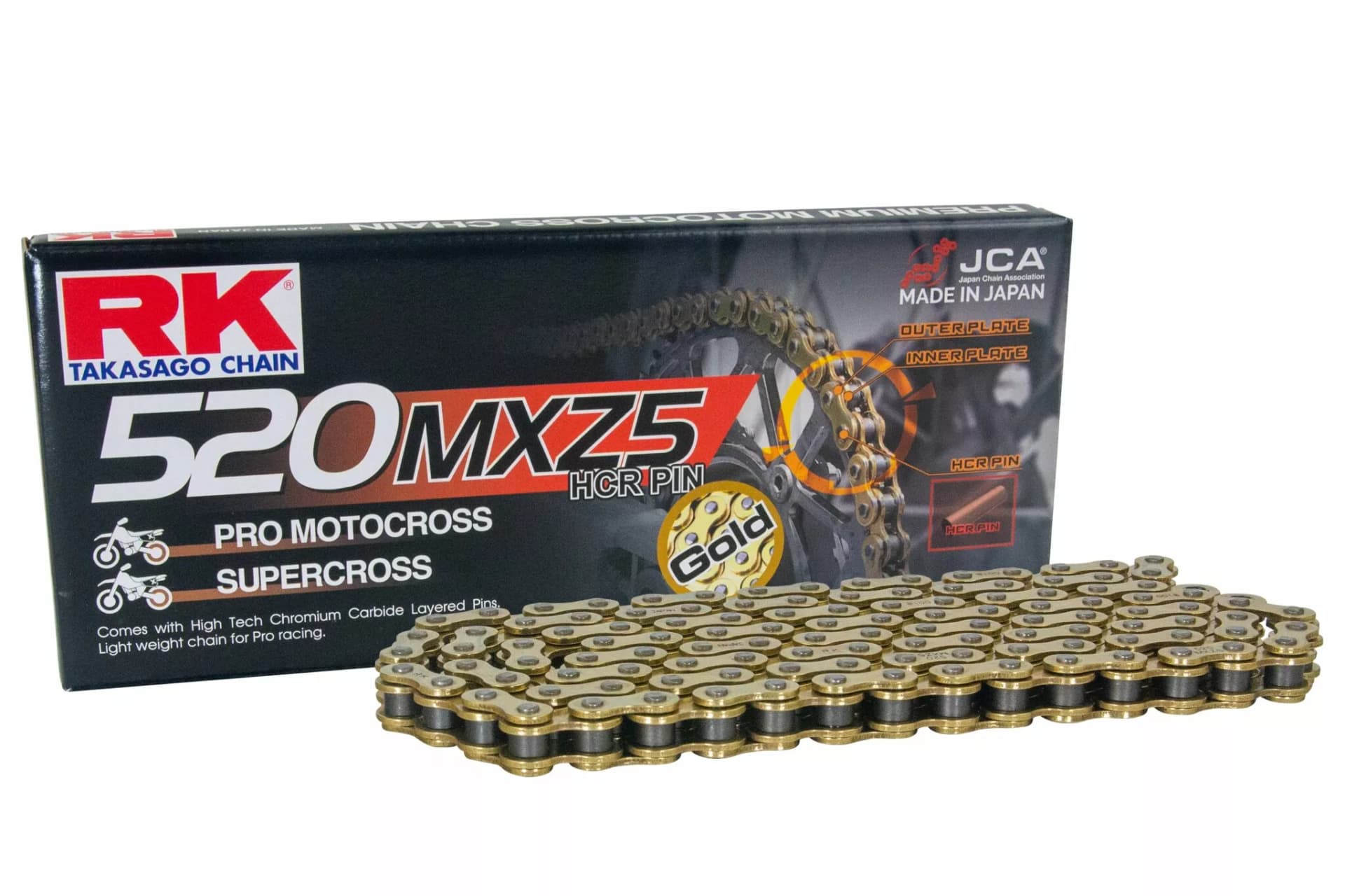 Chaîne de transmission Rk 520 MXZ5 - RK
