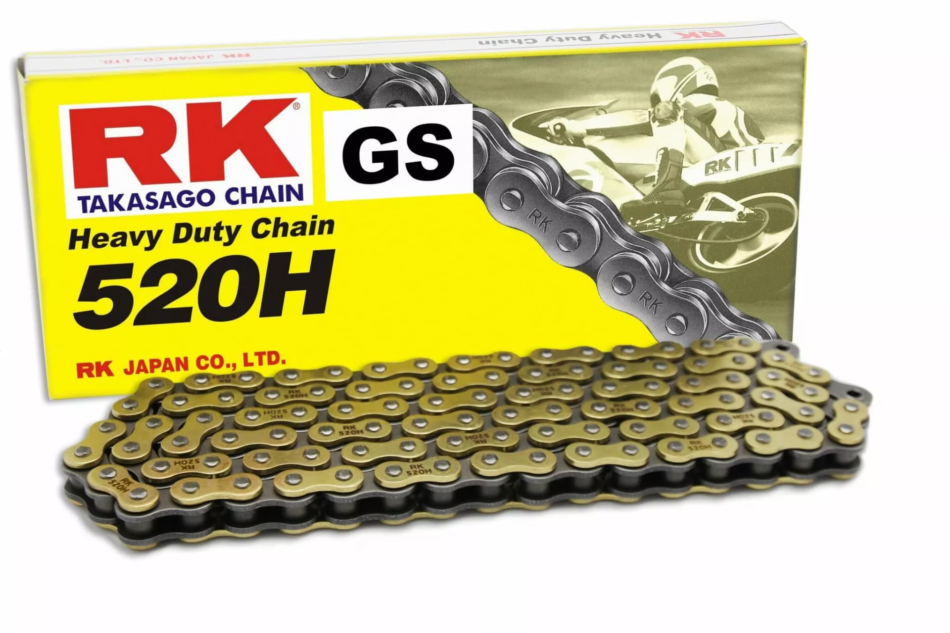 Rk 520H Heavy Duty Drive Chain  - RK - Motocross Parts
