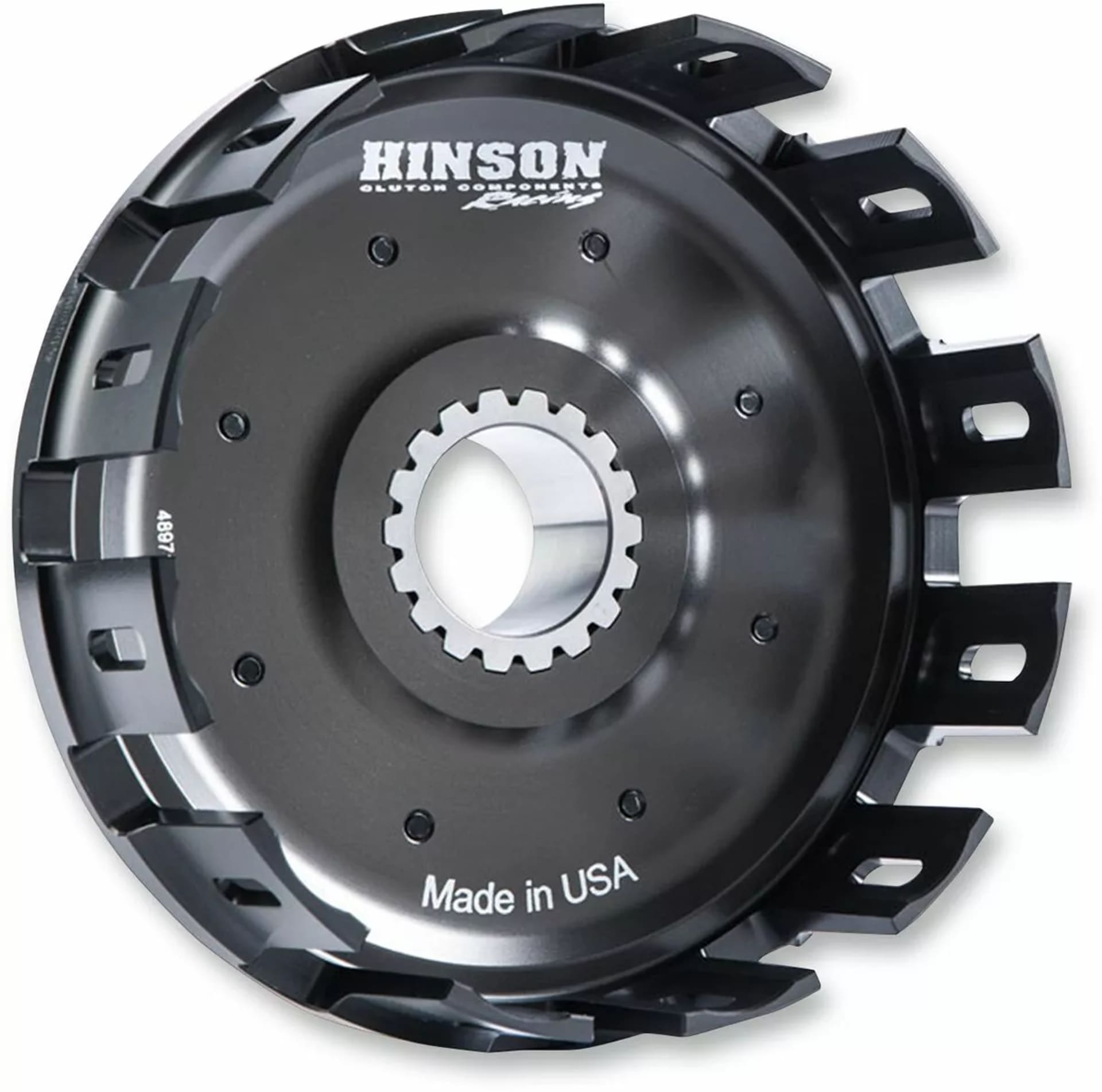 Hinson Racing Billetproof koblingsskål Yamaha YZ125 2005-... - HINSON - Motocross Parts