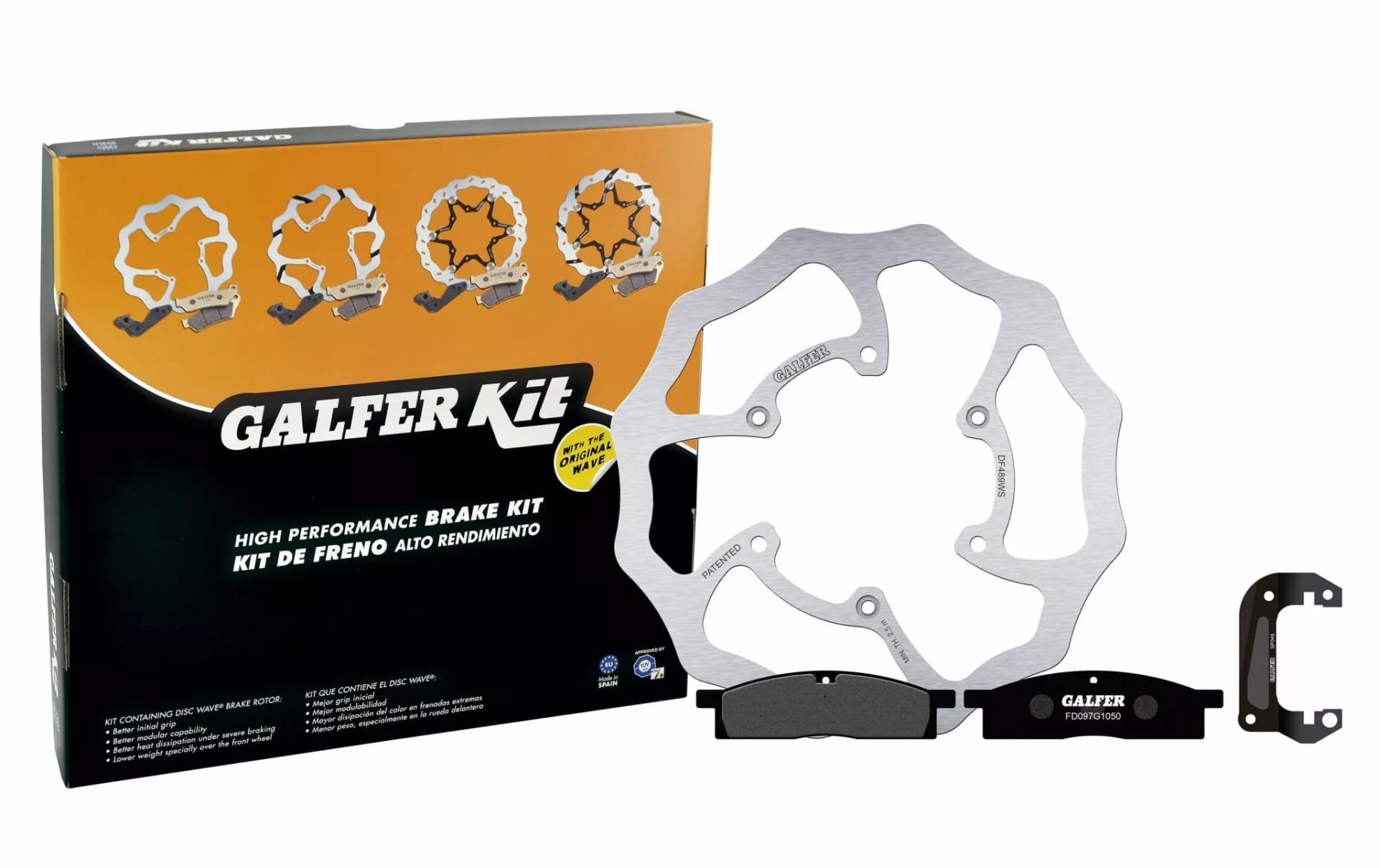 Galfer Oversize Brake Kit Front Yamaha YZ85 2003-... - Galfer
