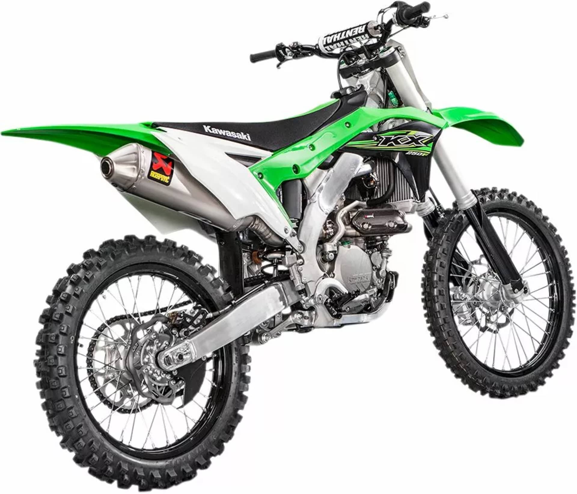 Akrapovic Evolution Line avgassystem Kawasaki KX 250 4T 2017-2024 - Akrapovic