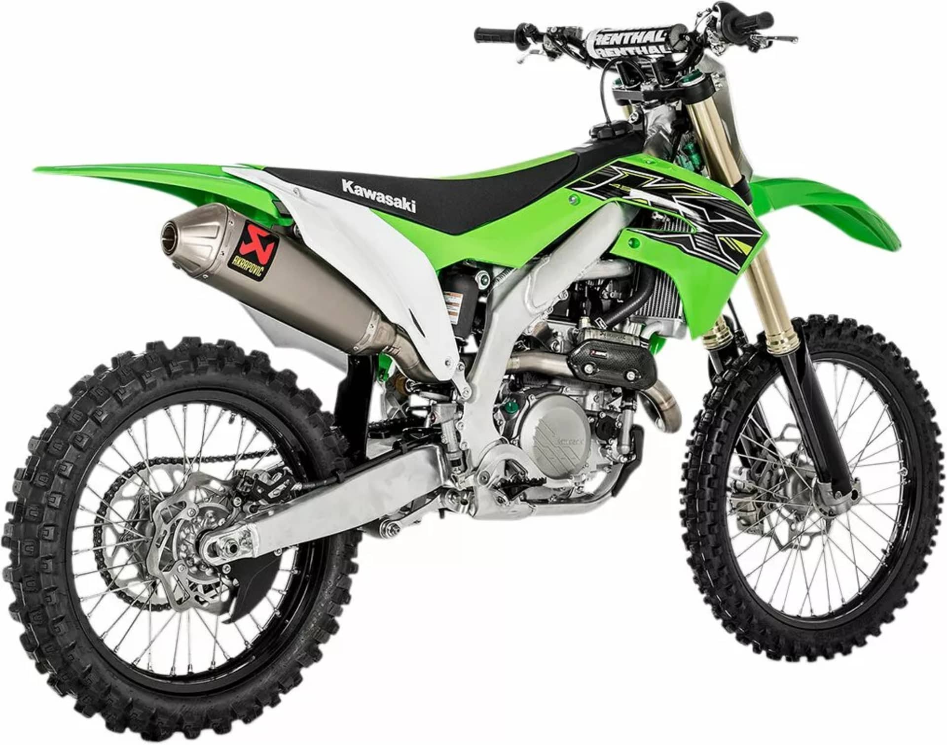 Akrapovic Evolution Line Auspuffanlage Kawasaki KX 450 4T 2019-2023 - Akrapovic - Motocross Parts