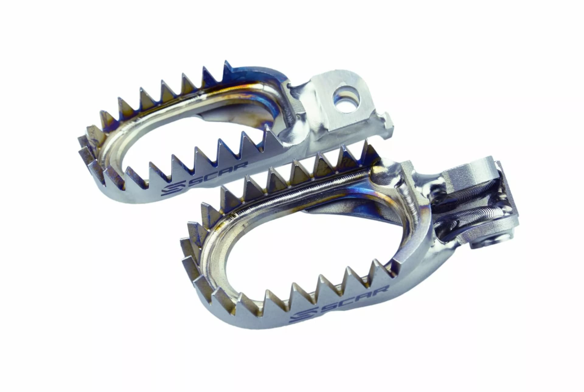 Scar Anti Mud Titanium Footpeg KTM 1998-... - Scar