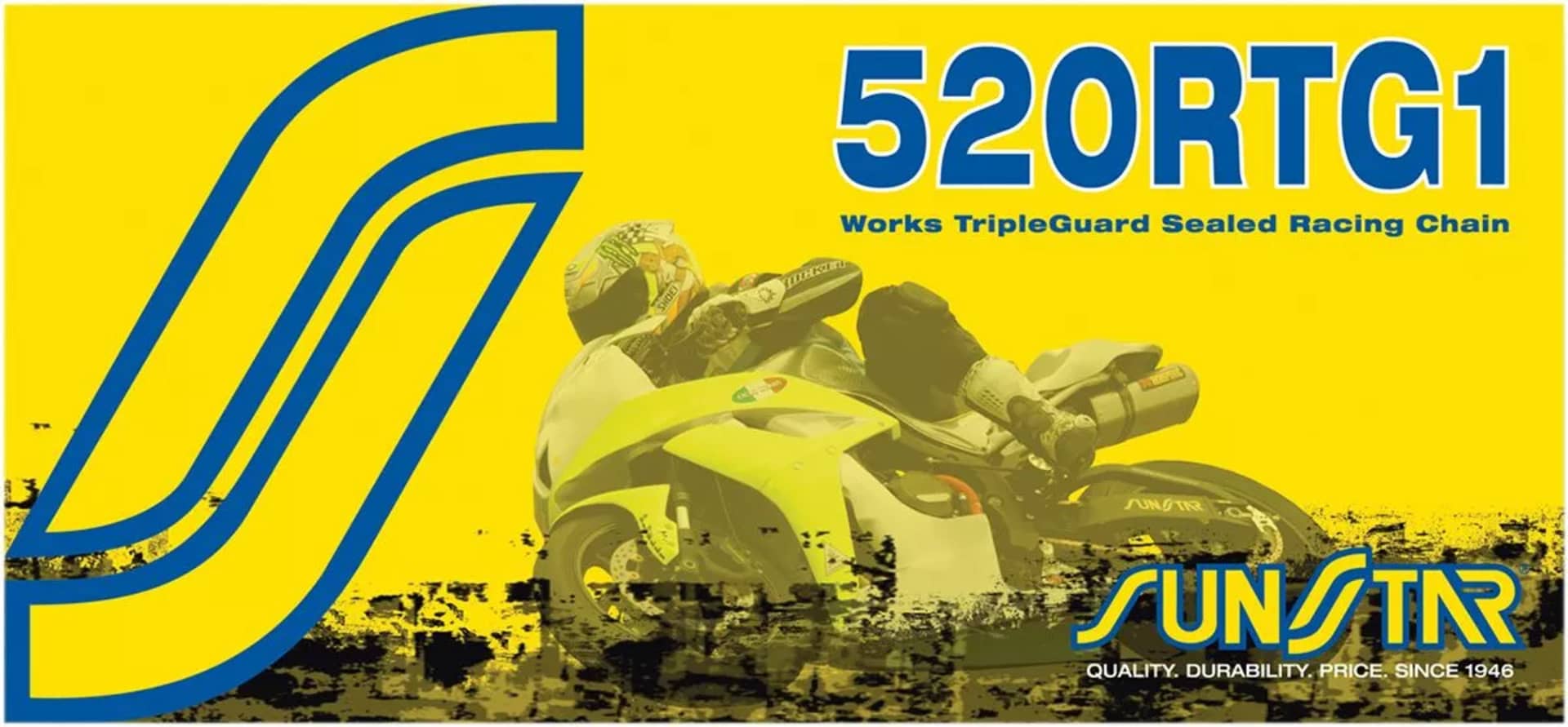 Sunstar Sprockets 520 RTG1 Drivkedja - SUNSTAR SPROCKETS - Motocross Parts
