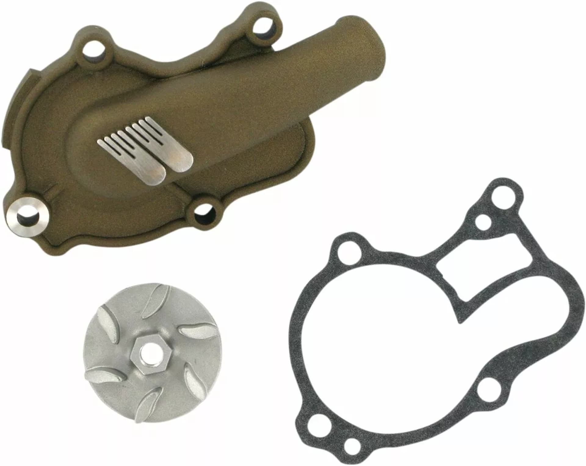 Boyesen Supercooler vandpumpedæksel og impellersæt Yamaha YZ250 1999-2023 - Boyesen - Motocross Parts