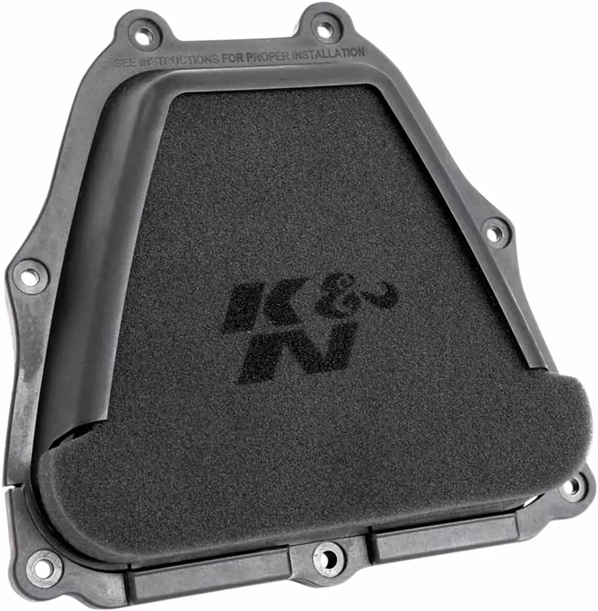 K &amp; N Xstream-serie motocross luftfilter med høj gennemstrømning Yamaha 2015-2023 - K&N