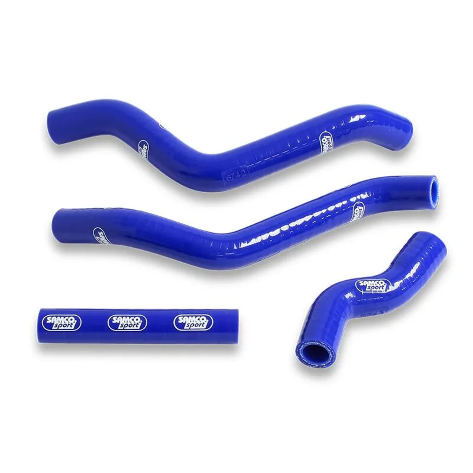 Samco Sport kylarslangssats YZ250F BLUE - Samco Sport - Motocross Parts