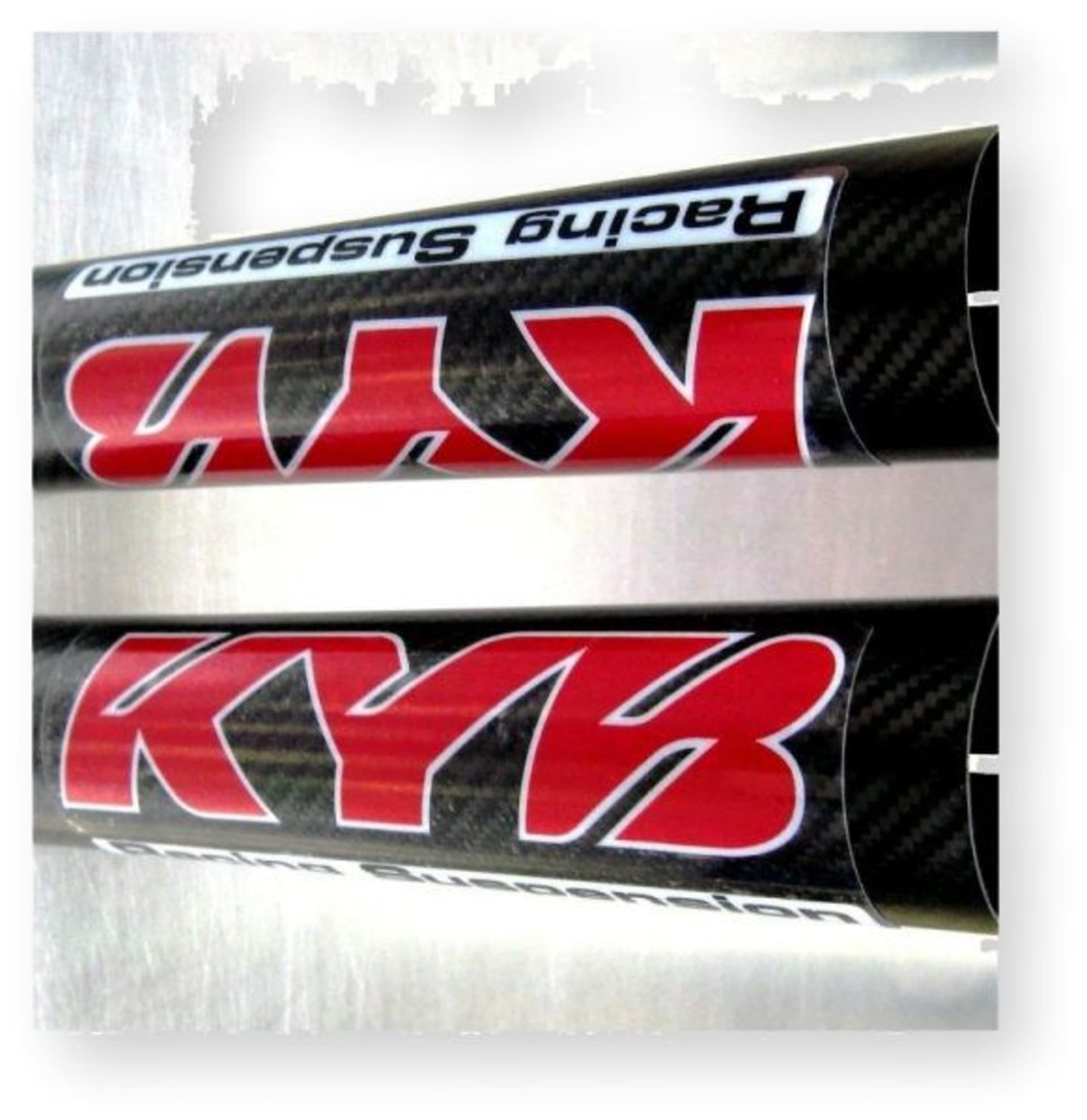 KYB Carbon Fiber Outertube Protection Set - KYB - Motocross Parts