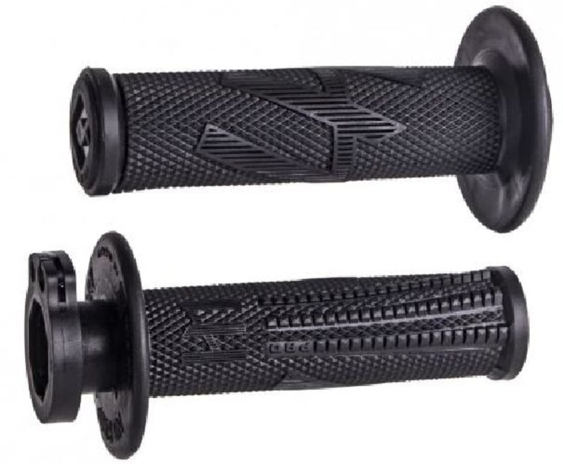 ODI Emig2 Pro V2 Lock-on-grepp, 2 & 4-takt - Svart - ODI