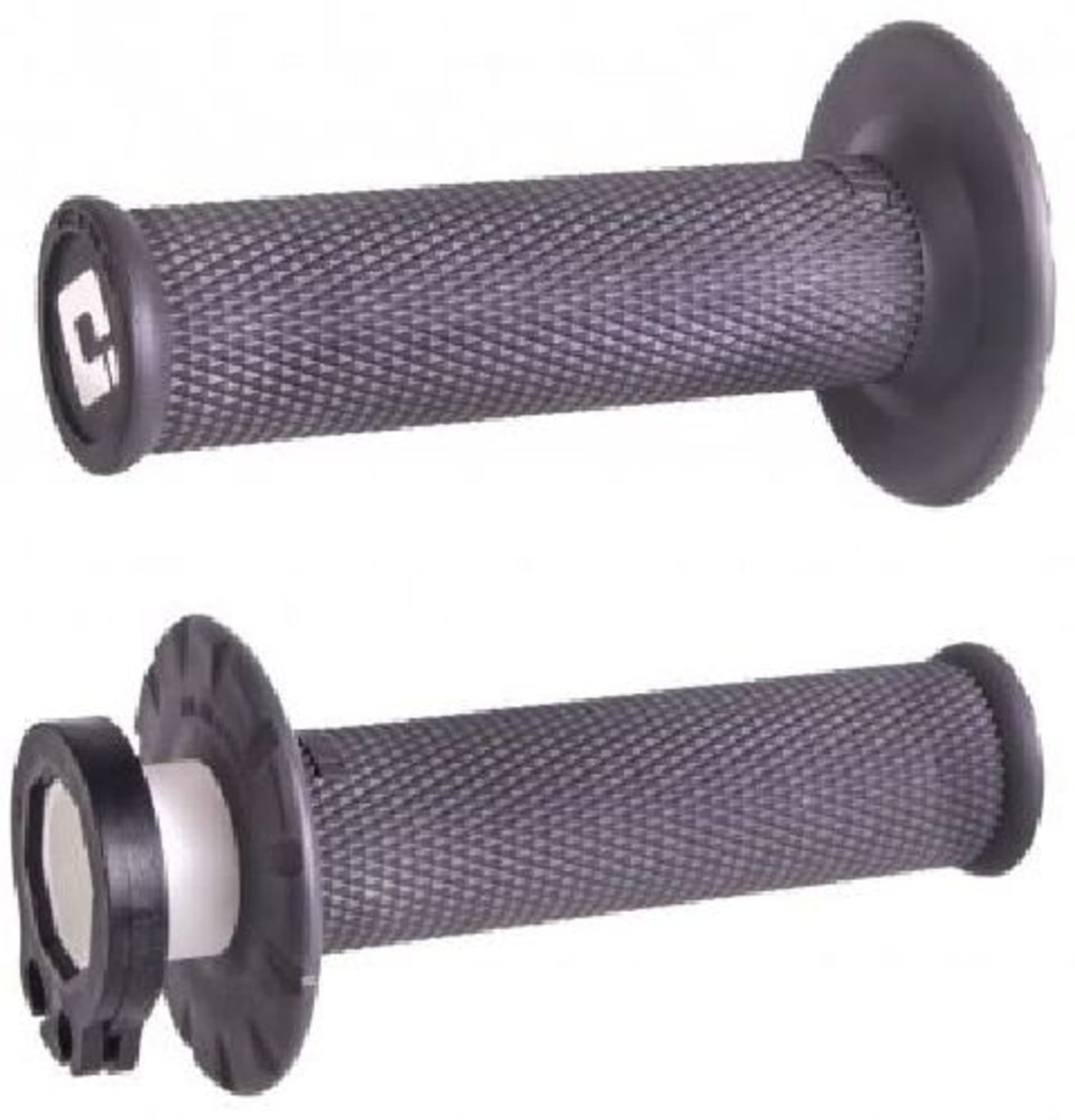 ODI MX V2 Lock-On greb uden vaffel, grafit - ODI - Motocross Parts