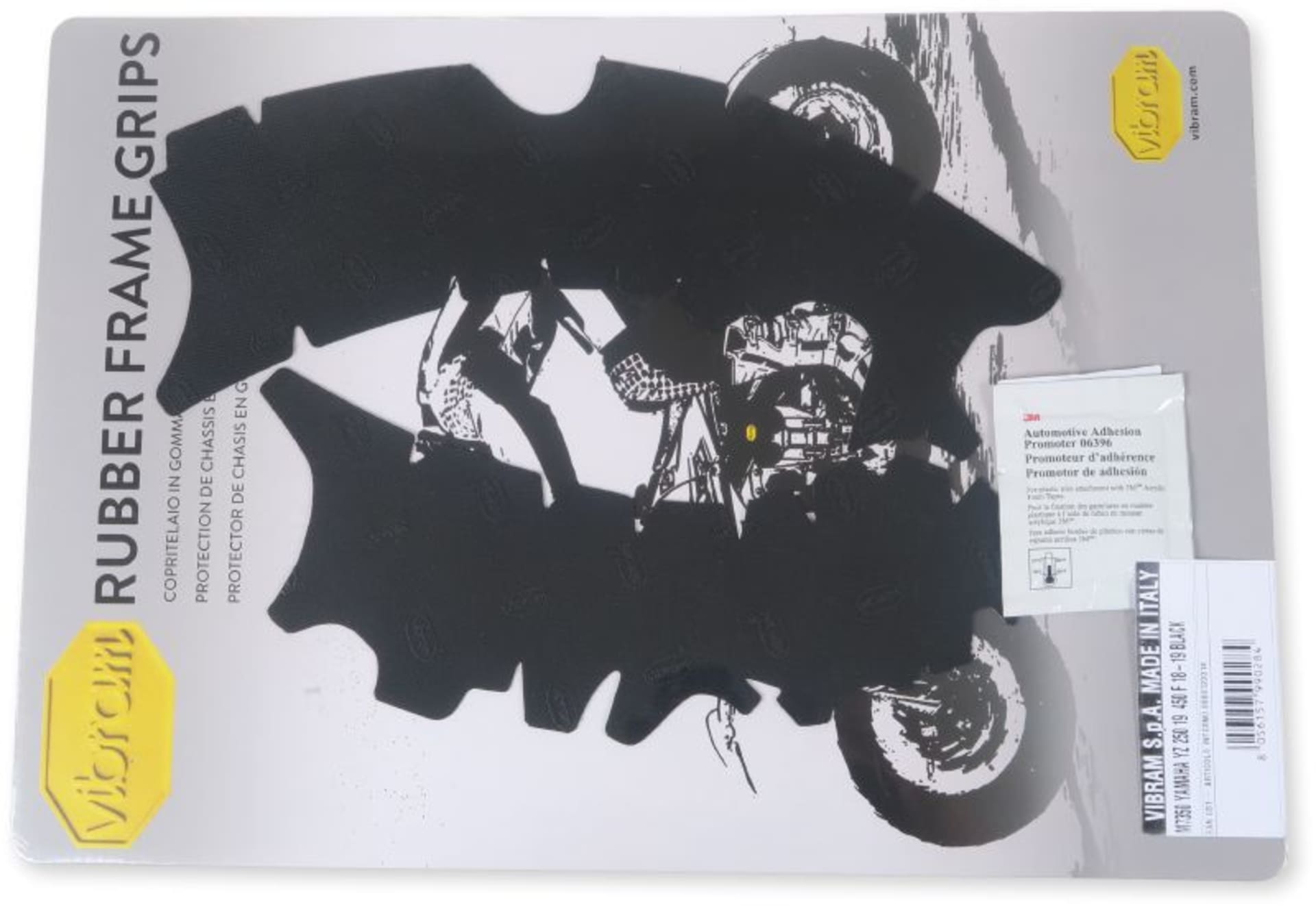 Vibram Frame Pad Yamaha Schwarz - Vibram - Motocross Parts
