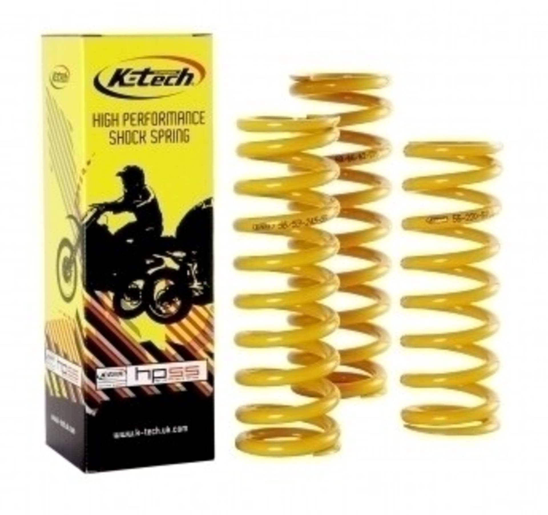 Shock absorber spring 61/64x190 - K-Tech - Motocross Parts