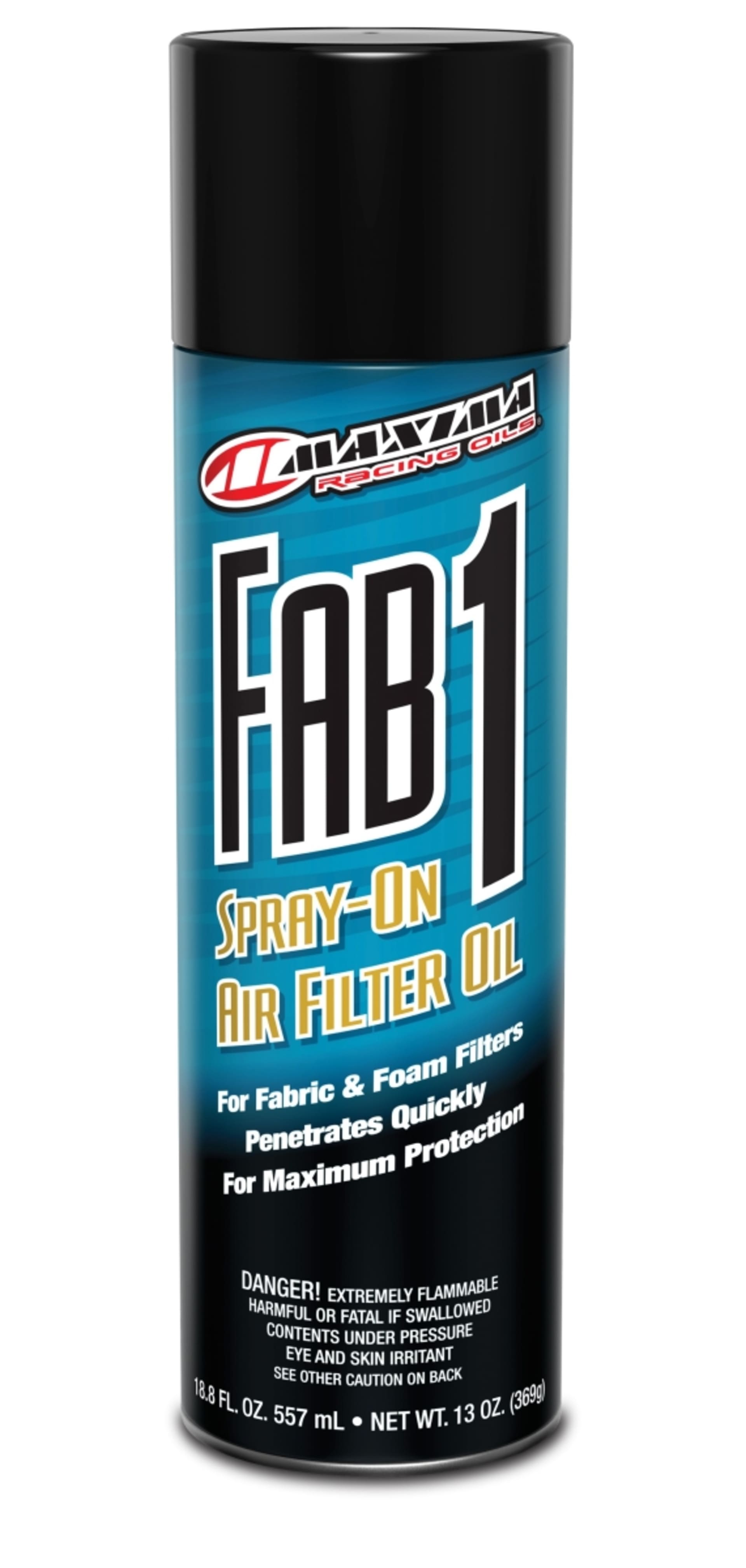 Maxima FAB 1 Luftfilterolja (spray) - 557ml - Maxima Racing Oils - Motocross Parts