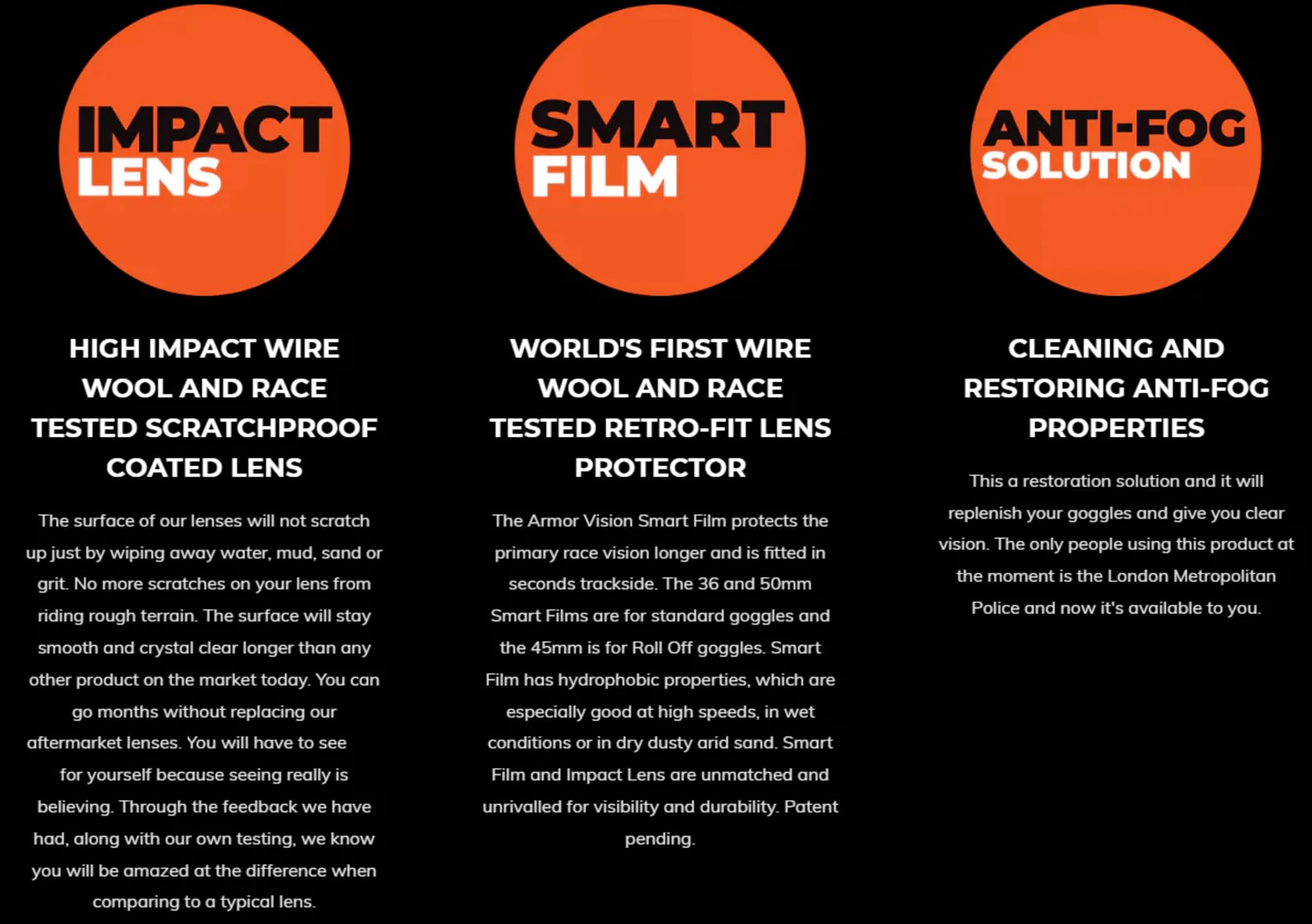 Armor Vision 50MM Smart Film Linsskydd - 3st - Armor Vision