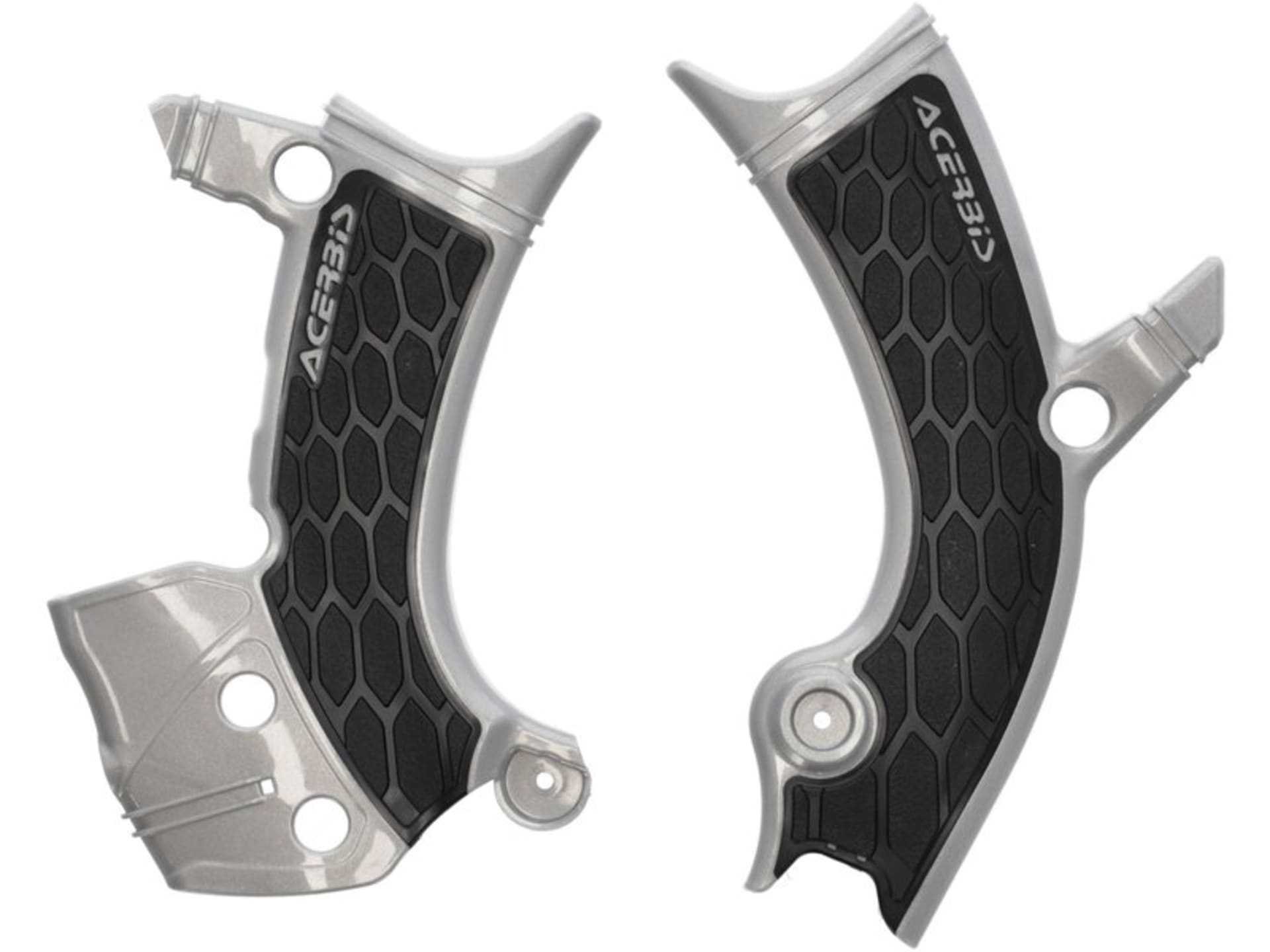 Acerbis X-grip frame protector YZF250F/450F silver Acerbis X-grip frame protector YZF250F/450F silver - Acerbis