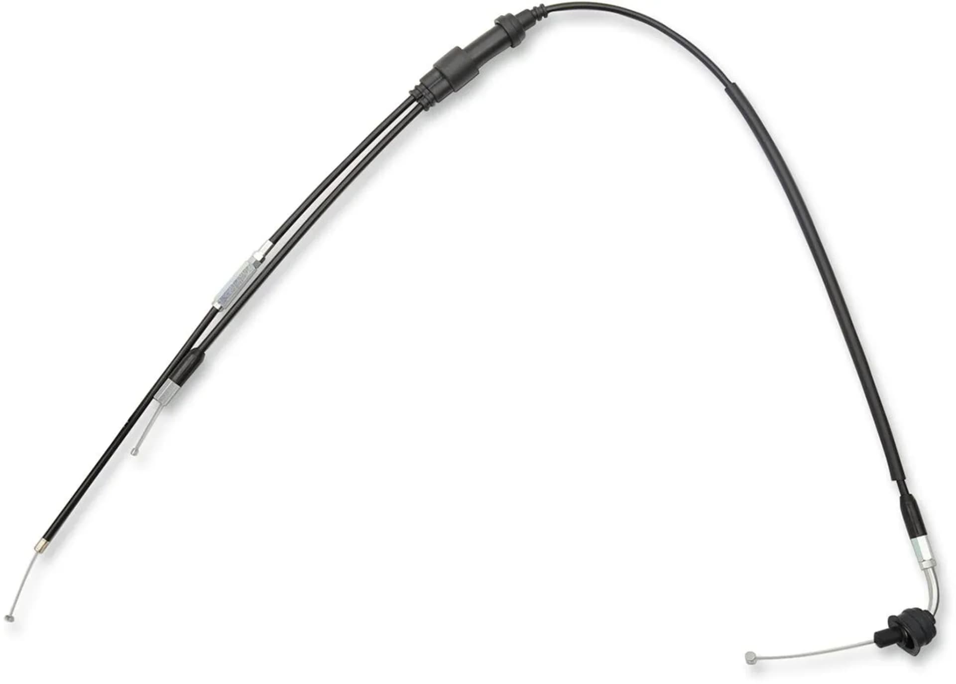 Moose Offroad Black Vinyl Throttle Cable PW50 - Moose Offroad - Motocross Parts
