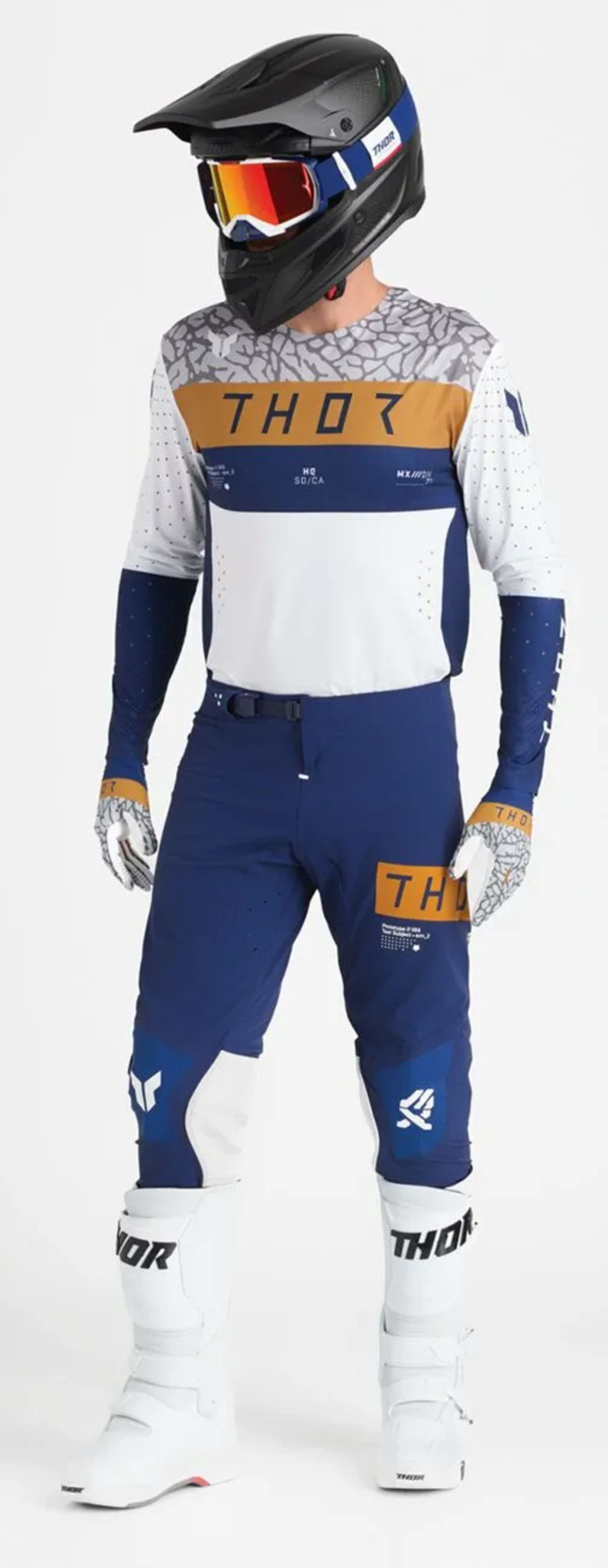 Thor Sportmode-handske - Bravo Navy/Kobber - Thor