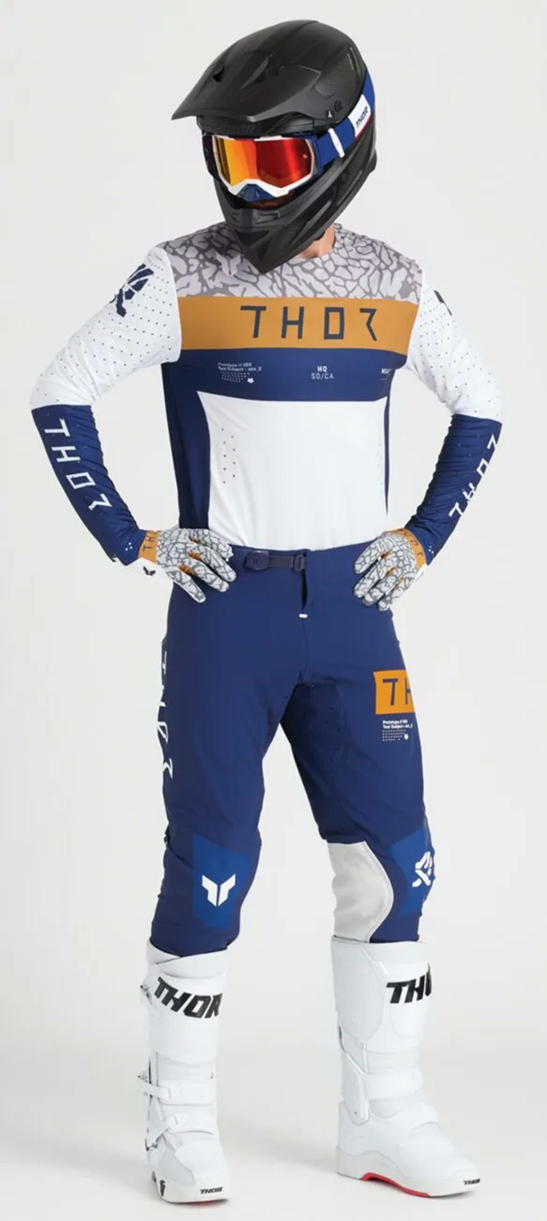Thor Sportmode-handske - Bravo Navy/Kobber - Thor