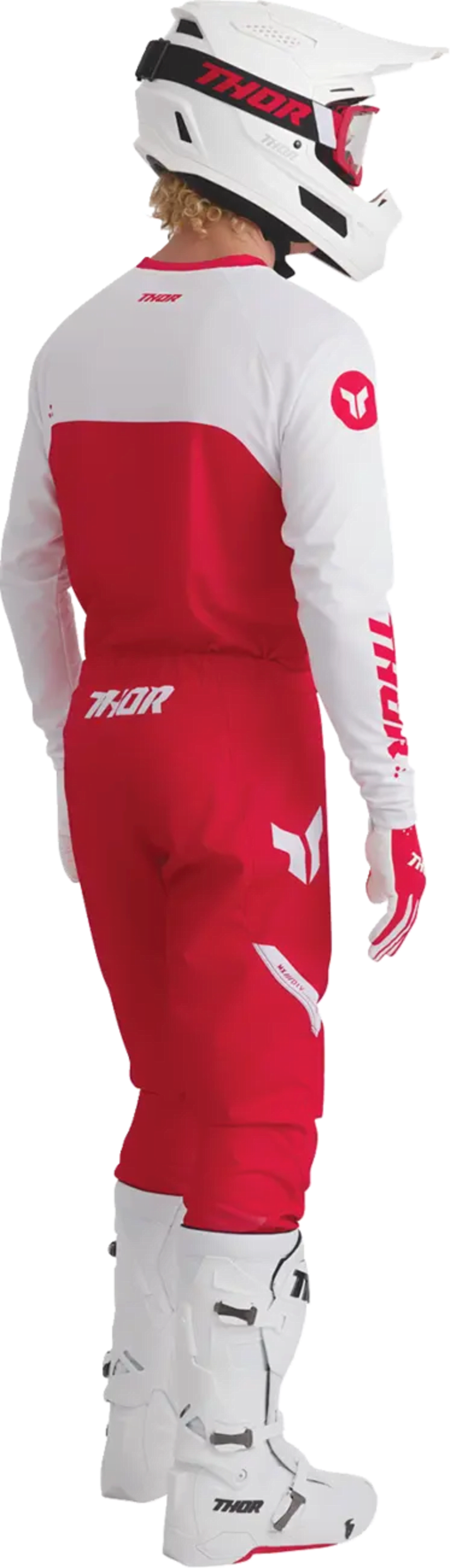 Thor Ridemode-handske - statisk rød - Thor