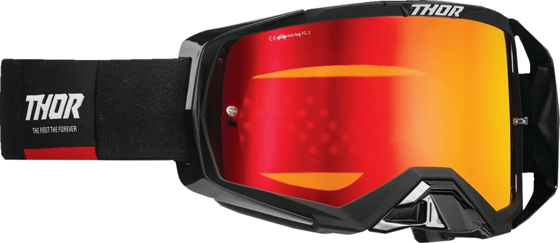 Thor activate Schwimmbrille - schwarz/rot - Thor