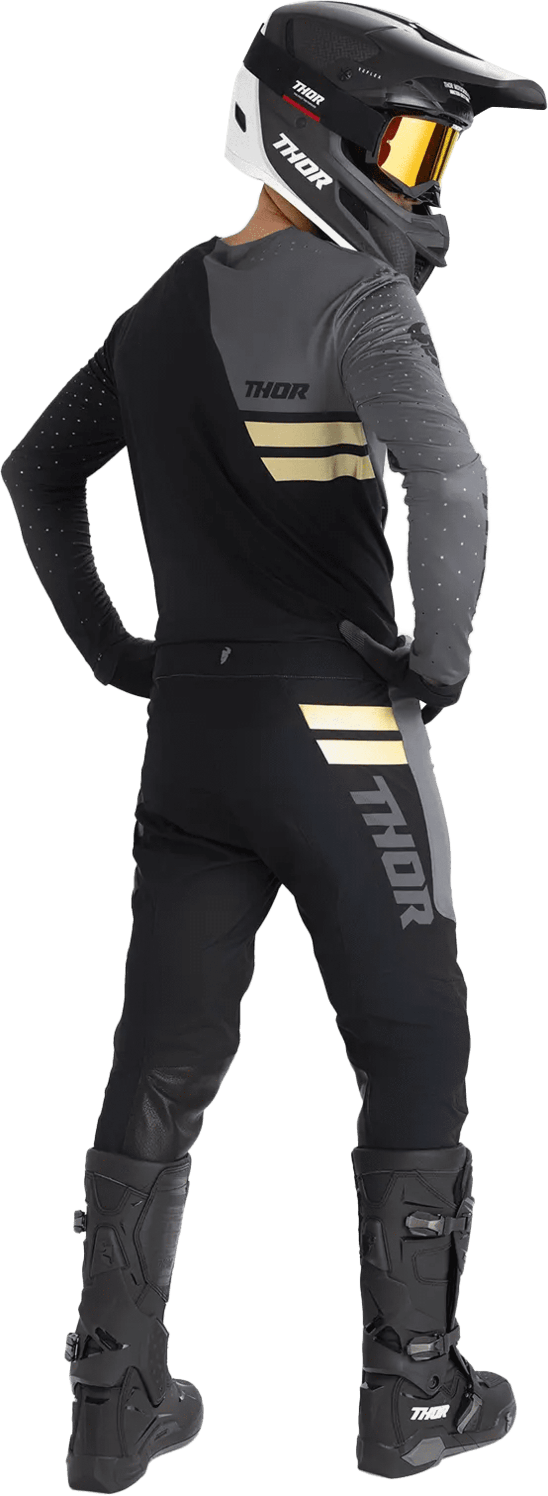 Thor activate goggle - sort/rød - Thor