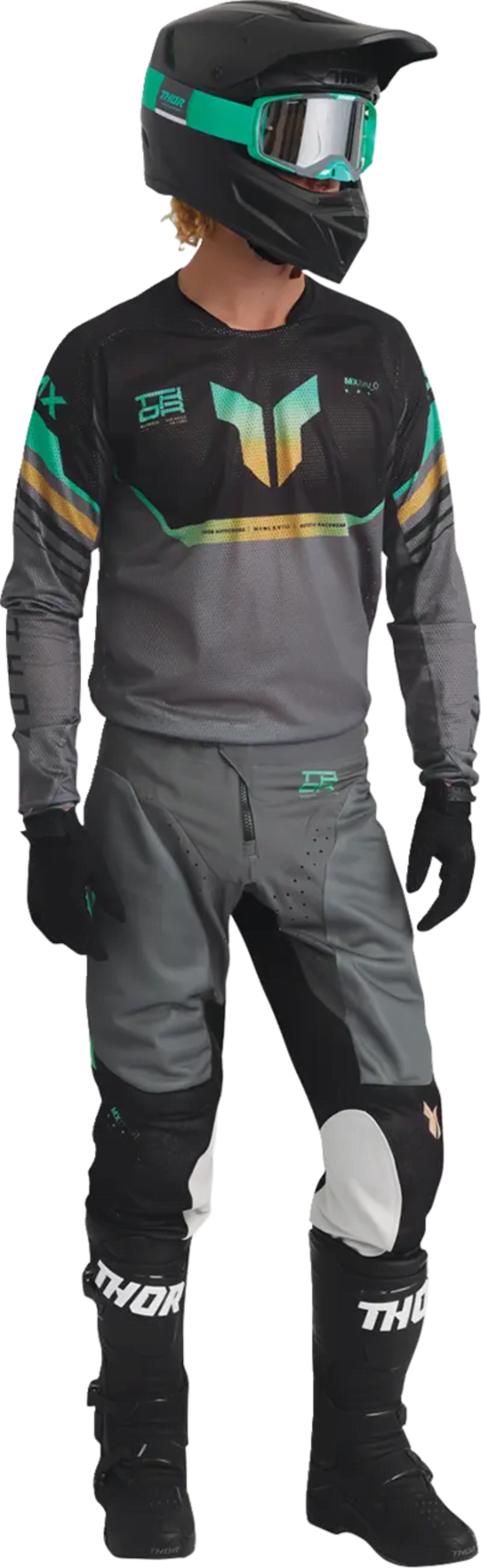 Thor activate goggle - teal/charcoal - Thor