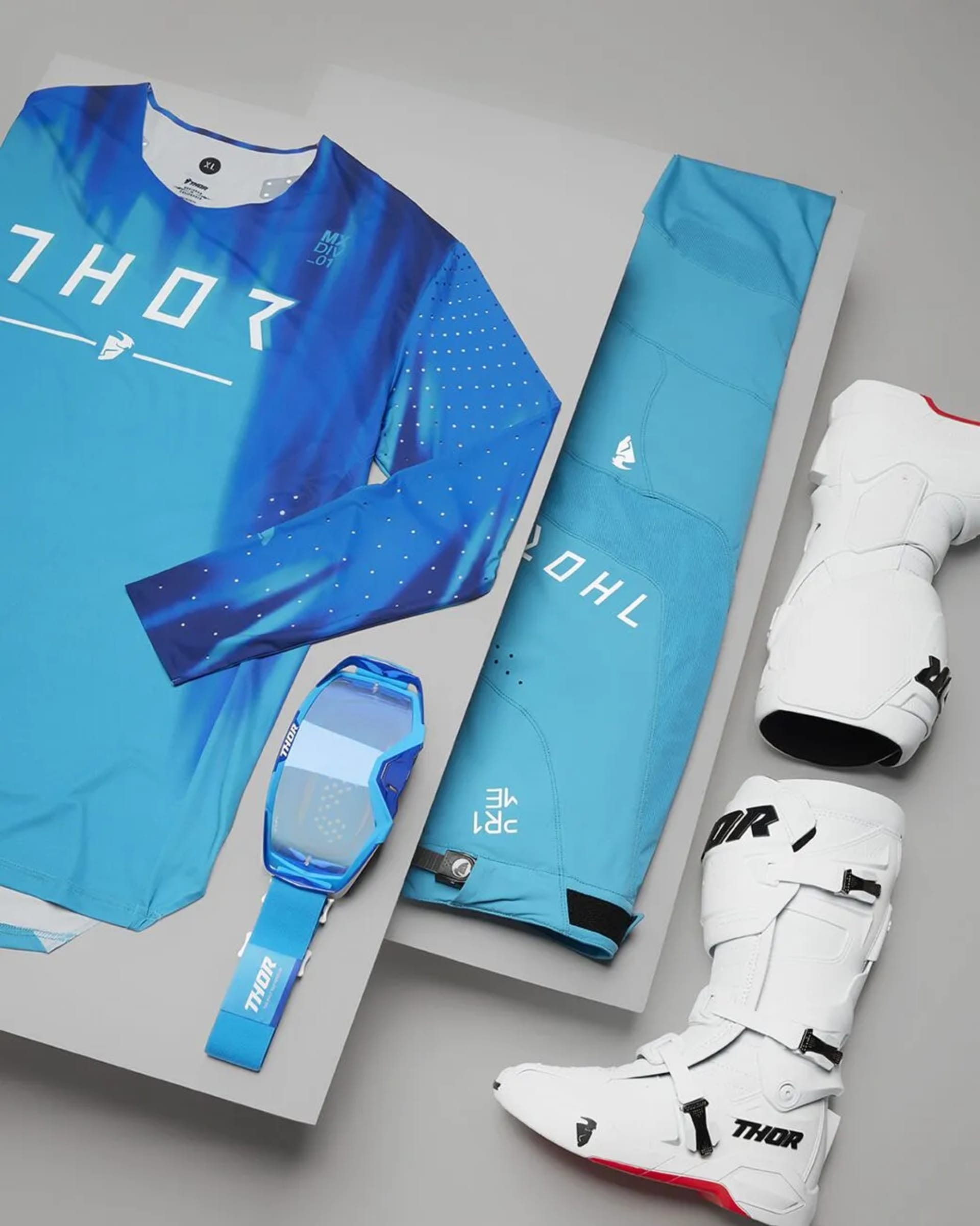 Thor activate goggle - blue/white - Thor