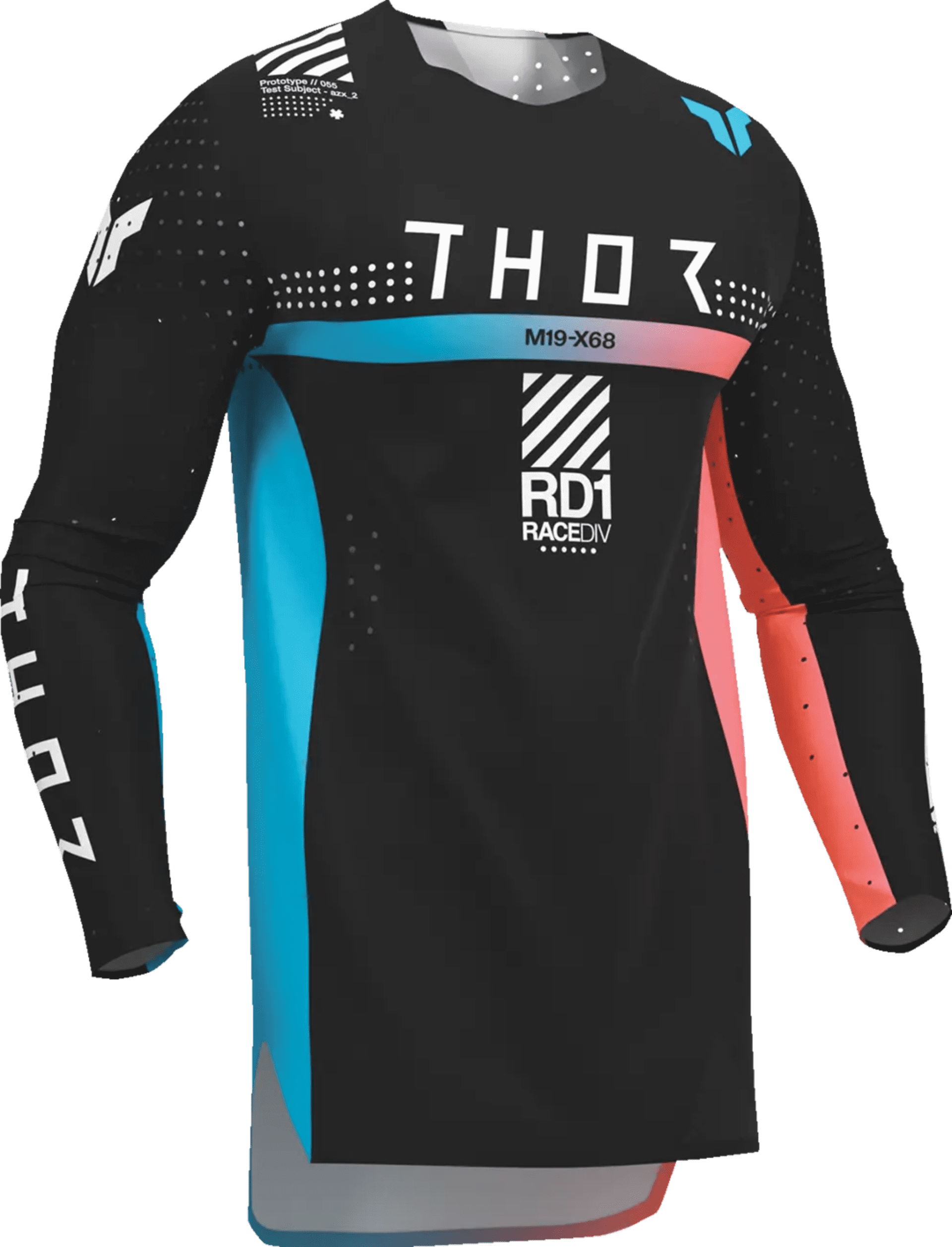 Thor Jugend Sportmode Jersey - Synth Black - Thor