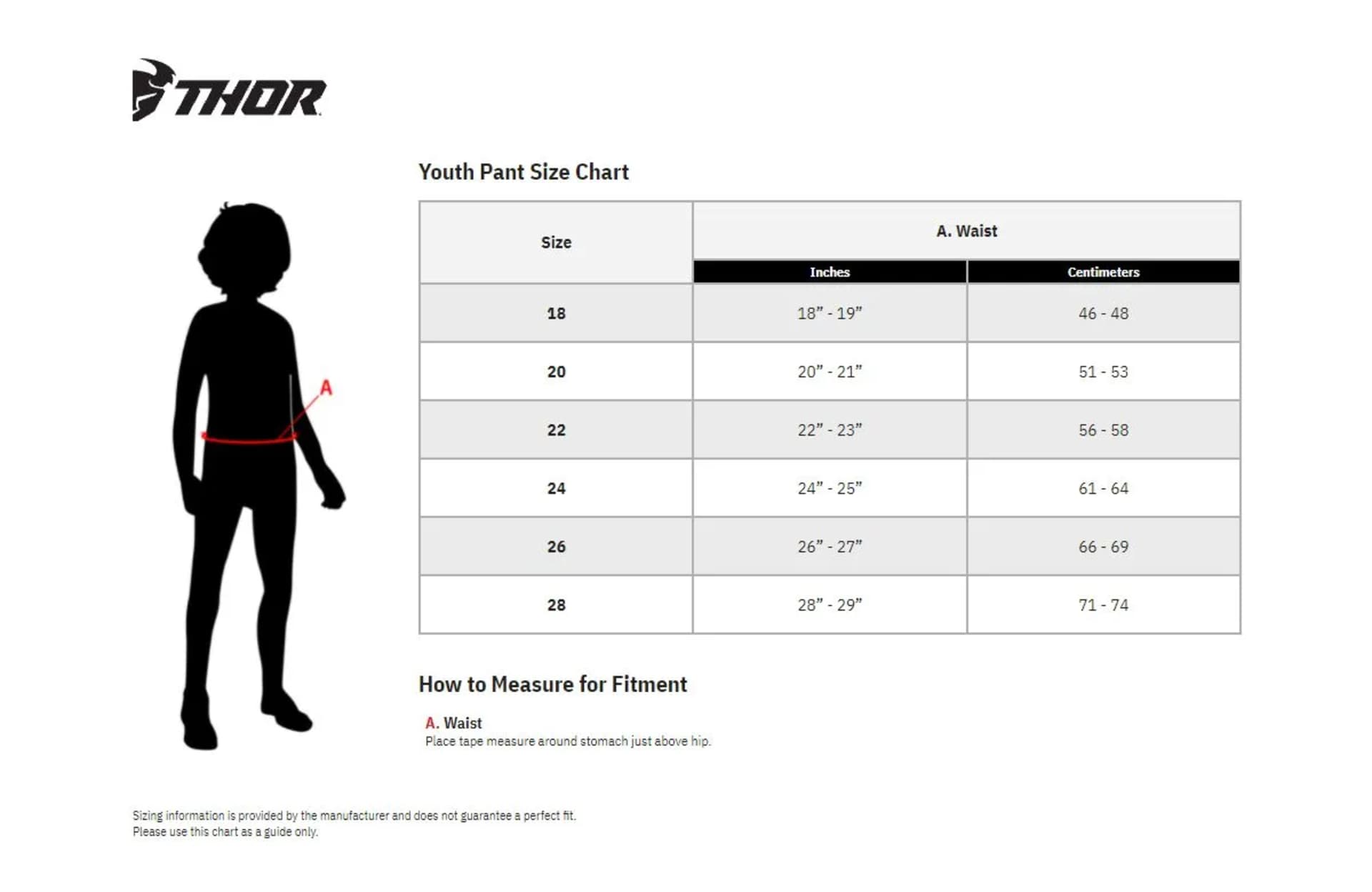 Thor Youth Launchmode Pant - Futura Navy/Orange - Thor