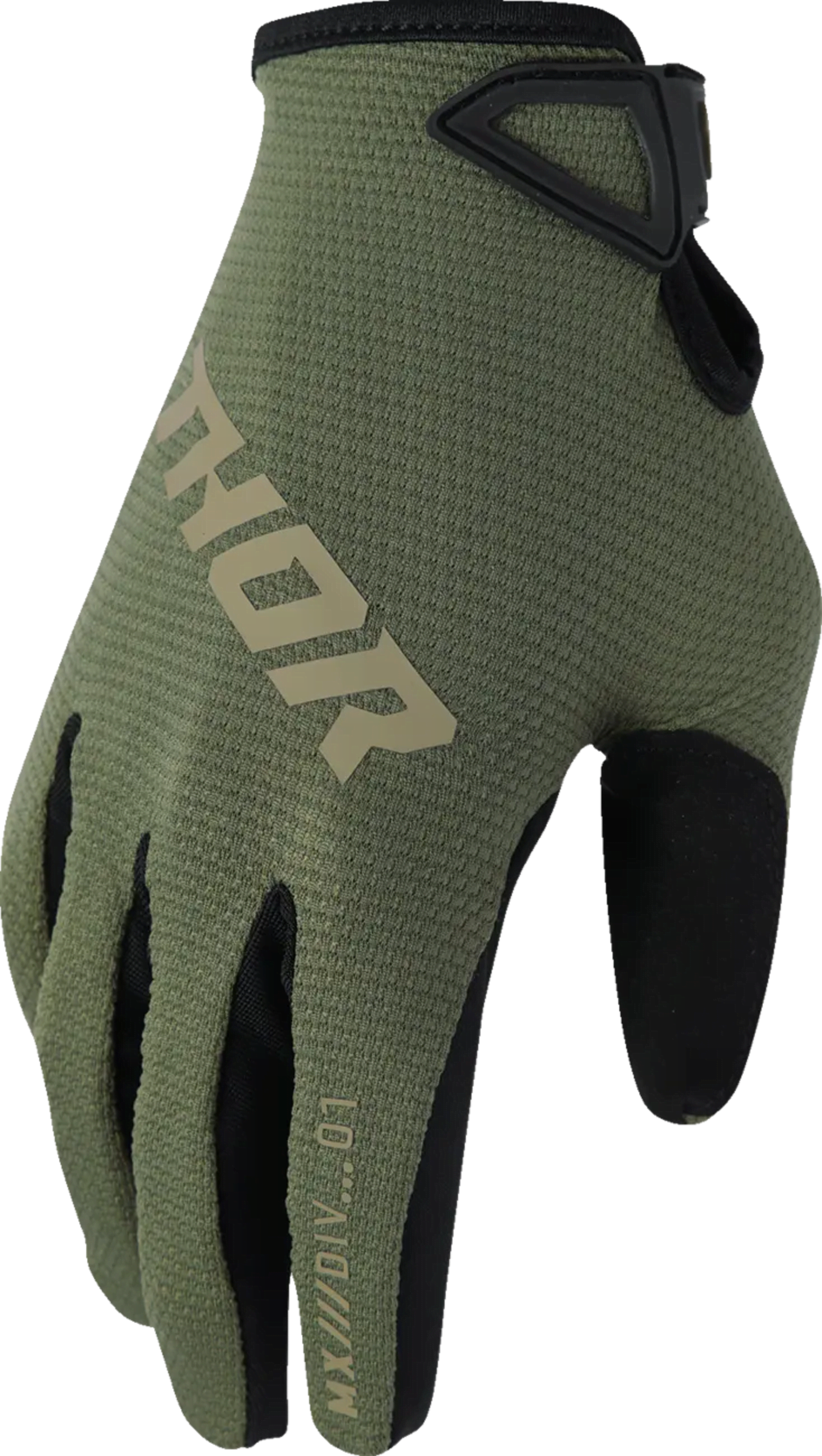 Thor Youth Ridemode handske - statisk grön - Thor - Motocross Parts