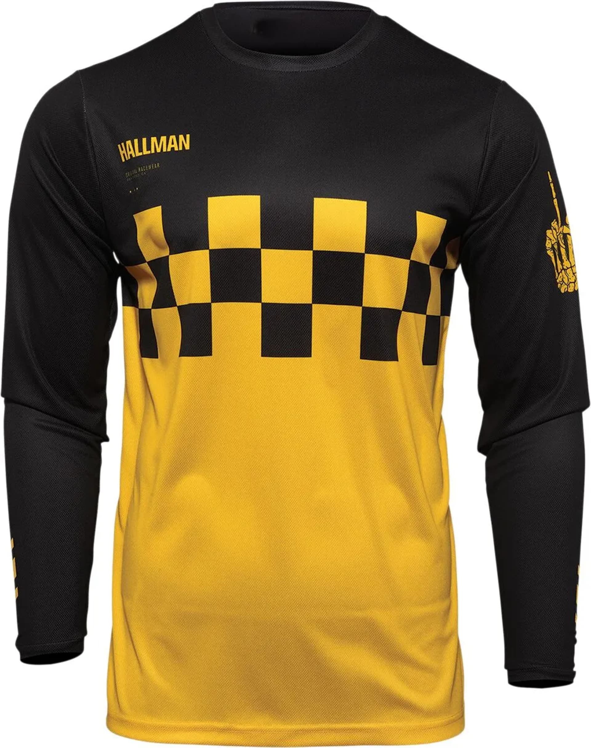 Thor differ jersey - cheq yellow/black